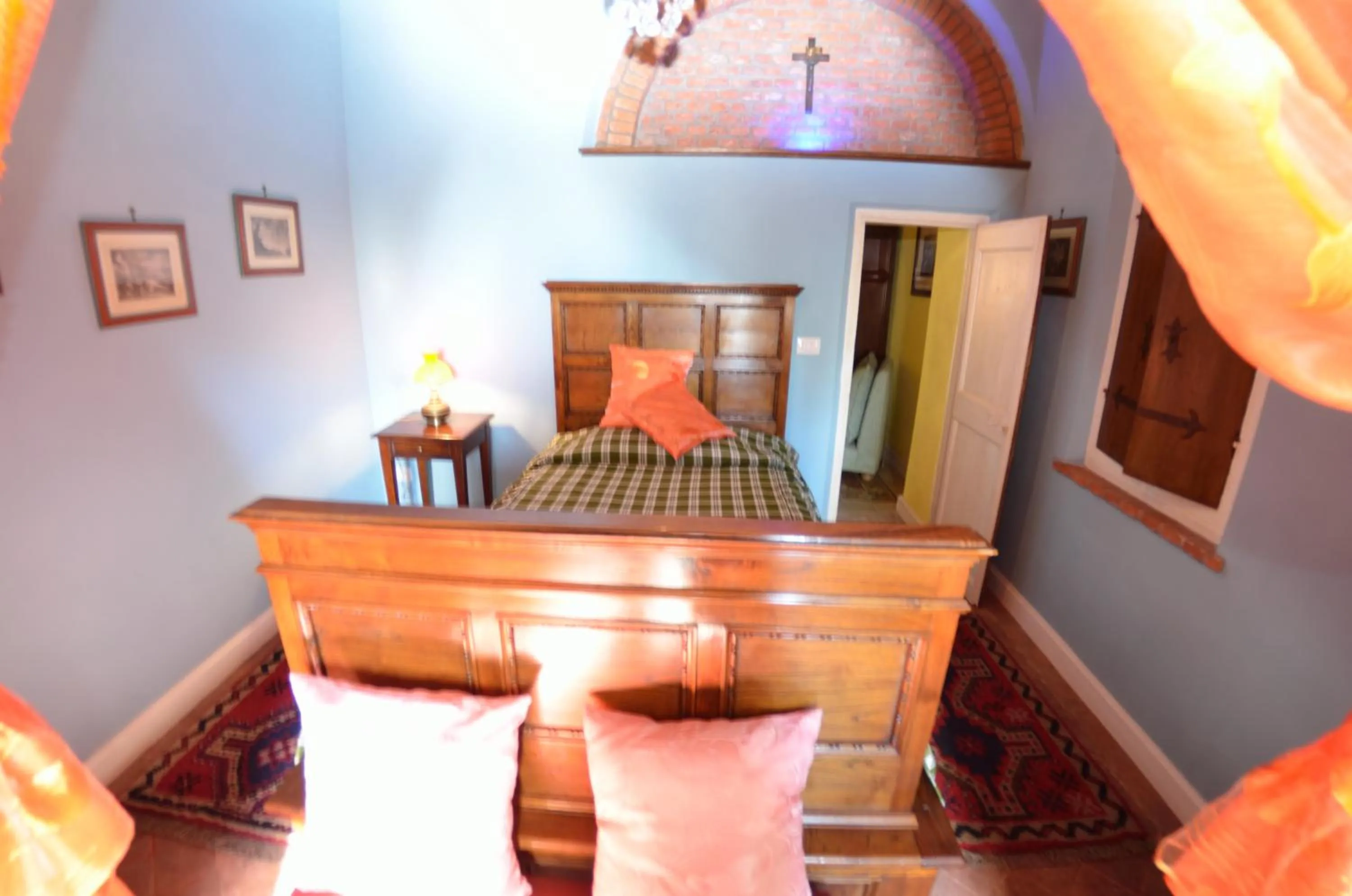 Bedroom, Bed in Villa al Borghetto