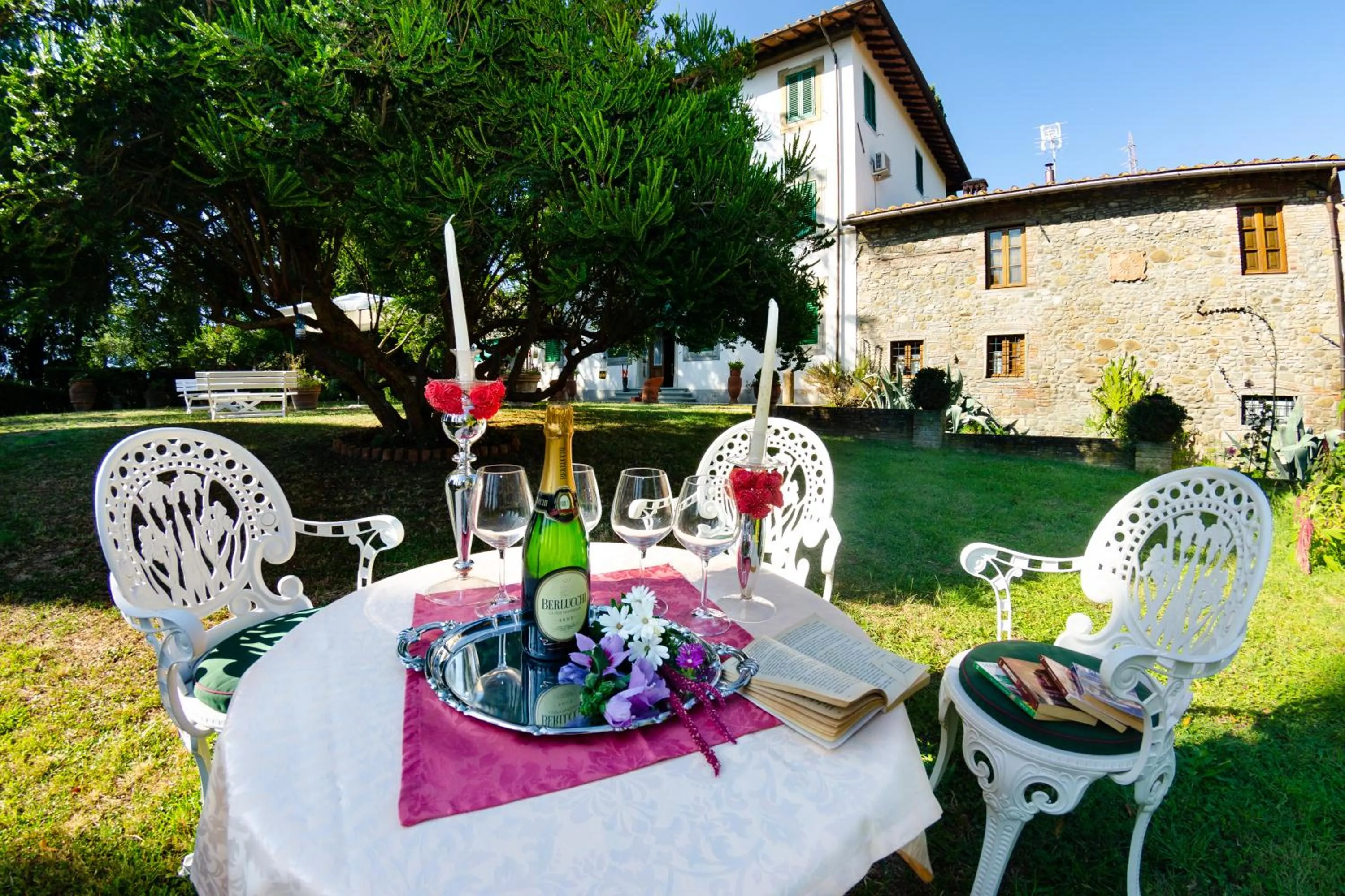 Garden in Villa al Borghetto