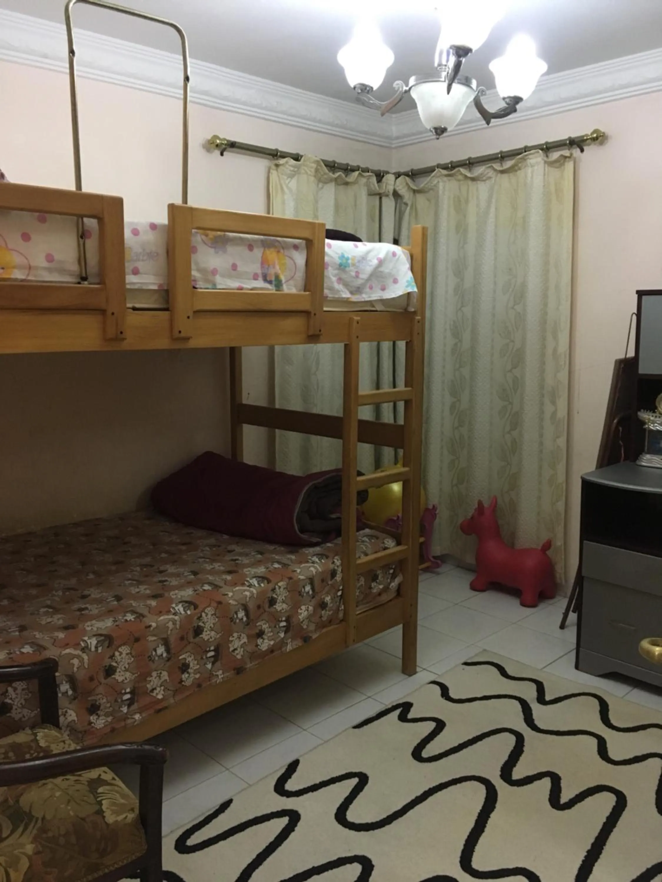 bunk bed, Bed in Two-Bedroom Apartment at Al Rehab