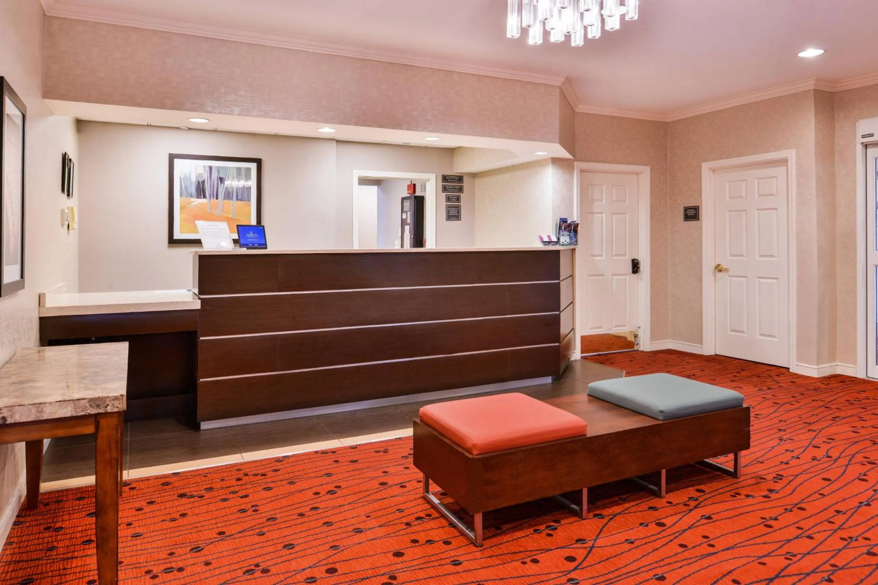 Lobby or reception in Residence Inn Boston Andover