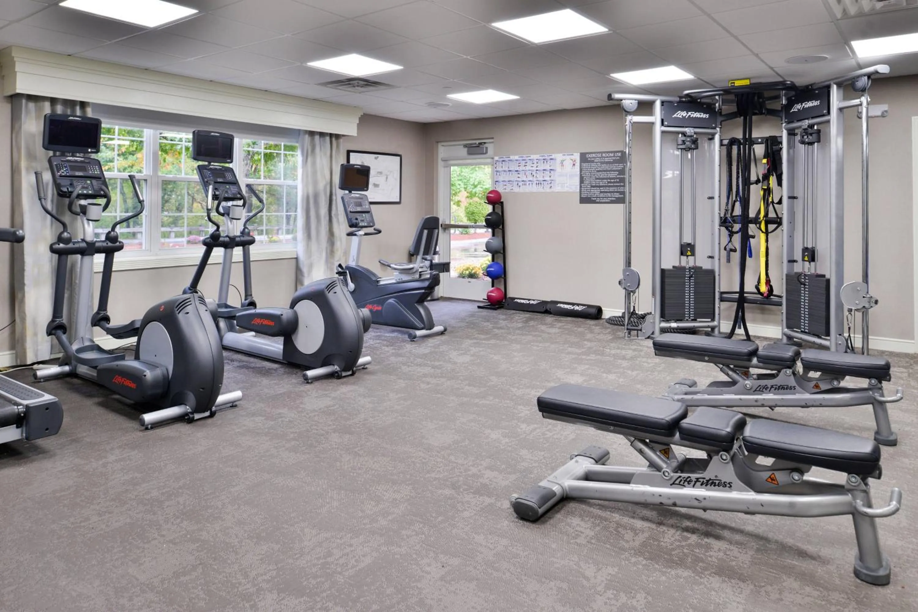 Fitness centre/facilities in Residence Inn Boston Andover