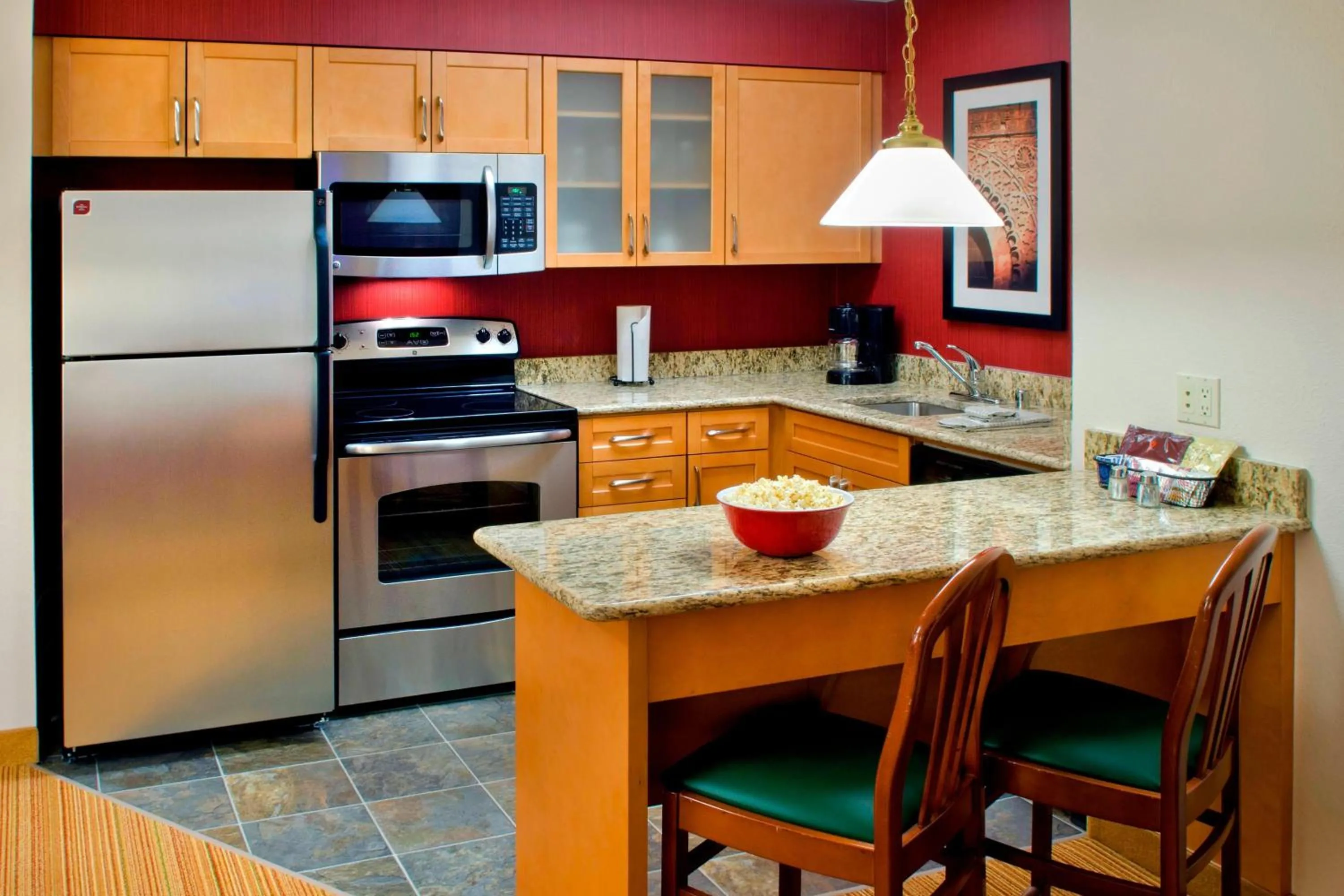 Kitchen or kitchenette in Residence Inn Boston Andover