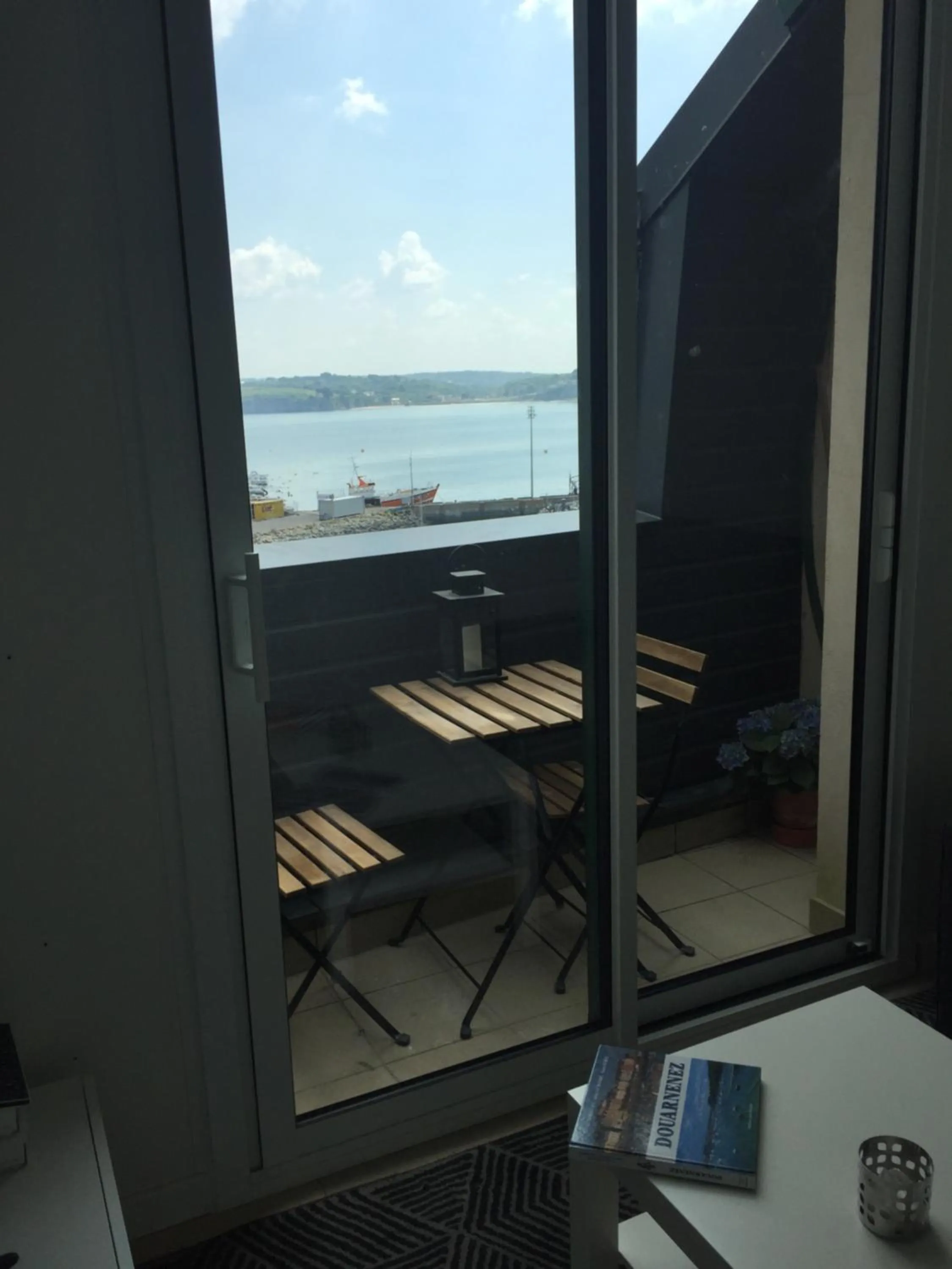 Balcony/Terrace in Appartement Design IV - Port du Rosmeur - Douarnenez