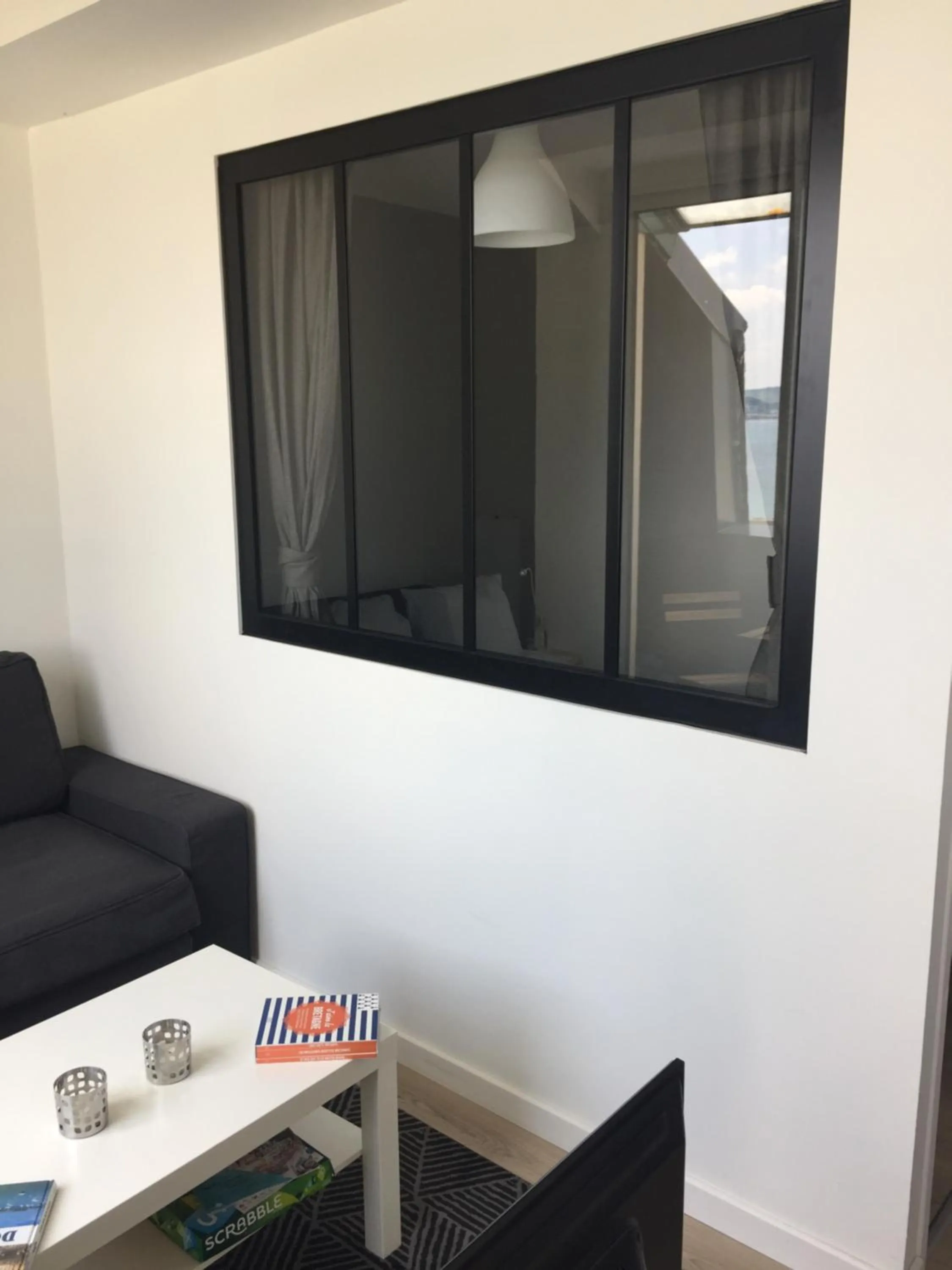 Living room in Appartement Design IV - Port du Rosmeur - Douarnenez