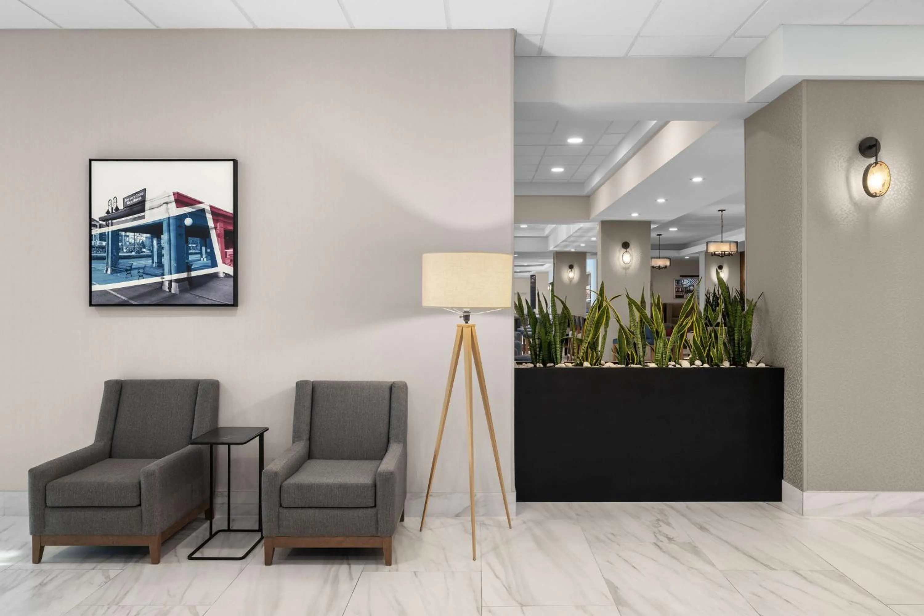 Lobby or reception in Hampton Inn & Suites Downers Grove Chicago