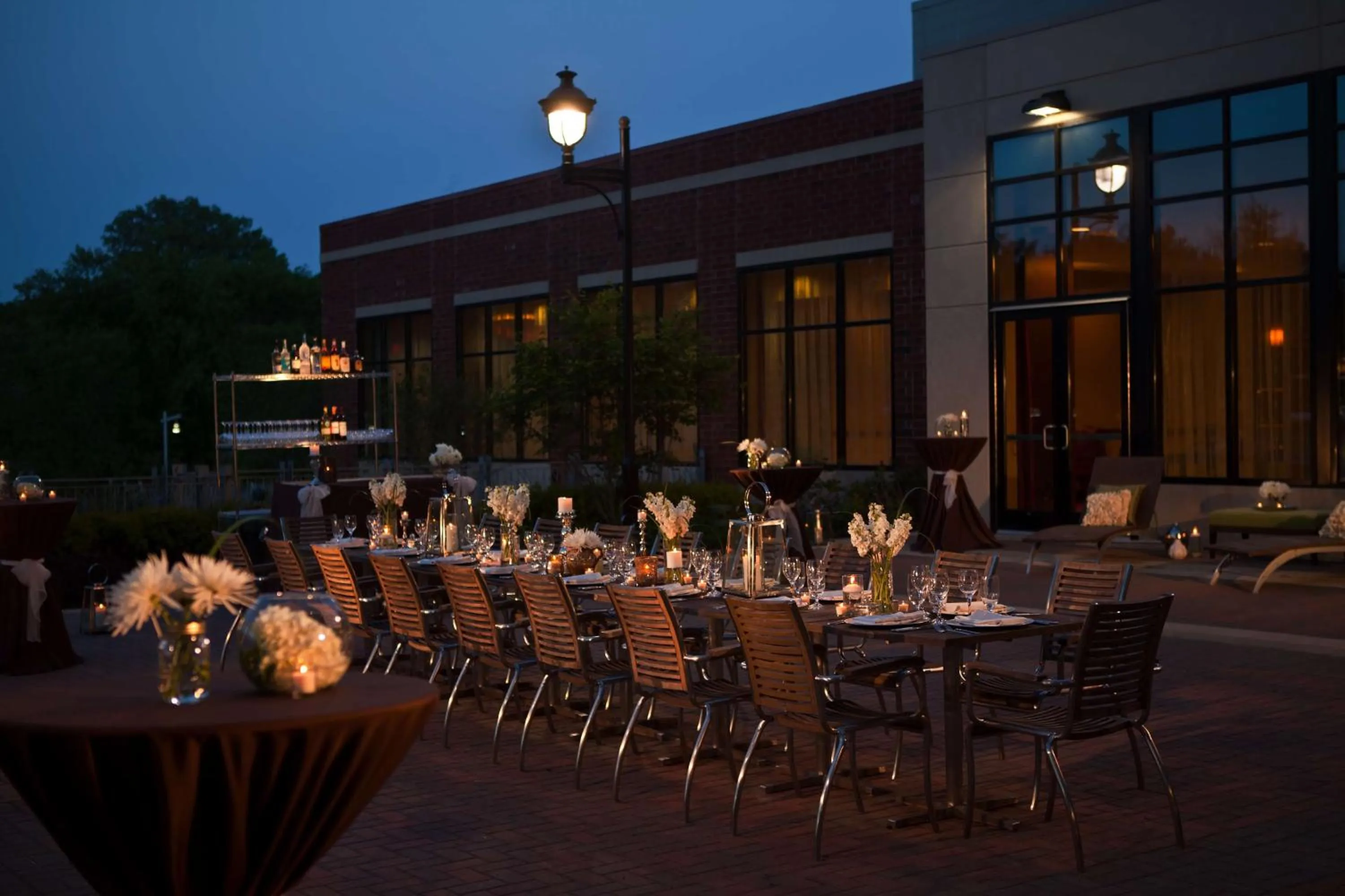 Patio in Hyatt Regency Coralville