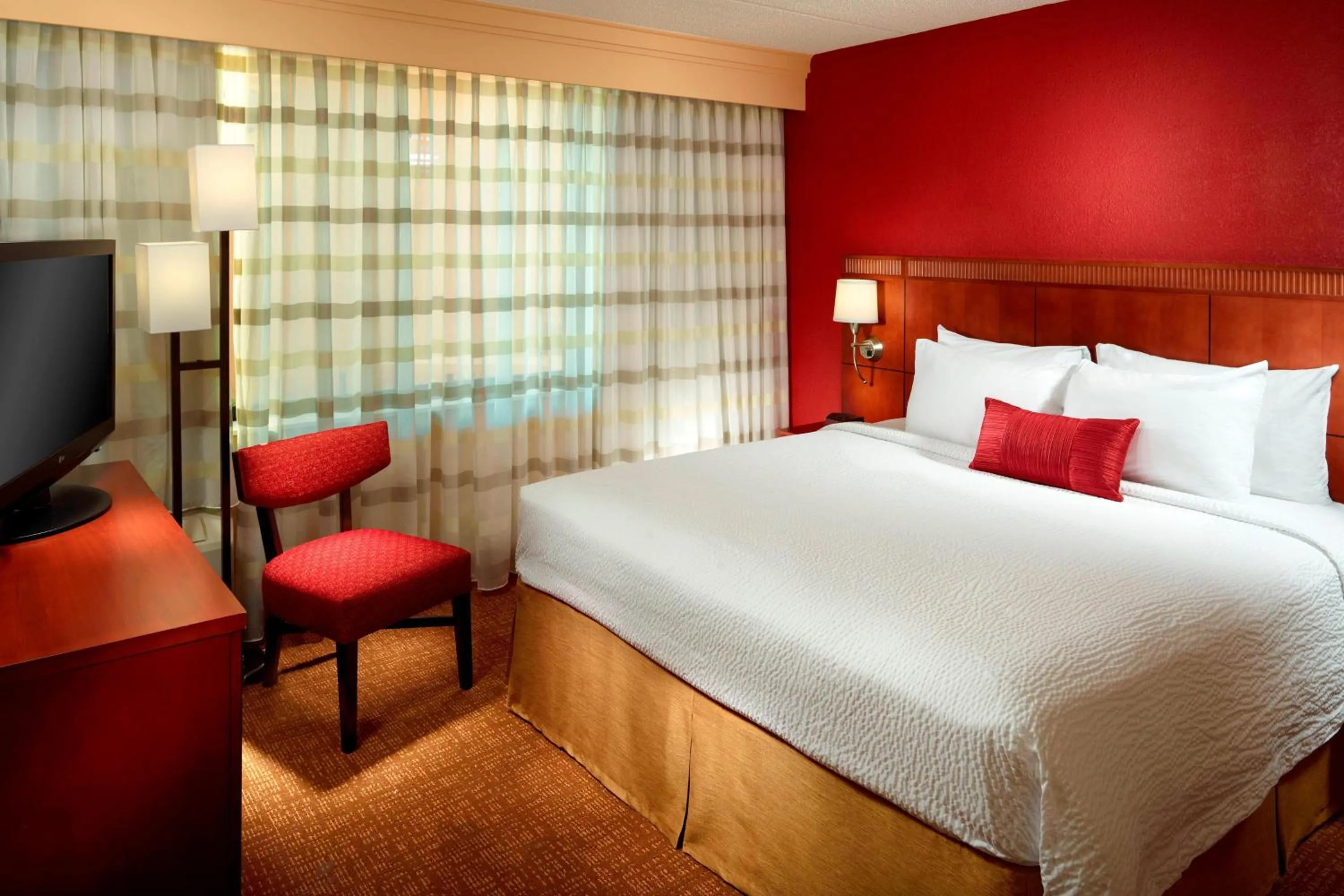 Bedroom, Bed in Courtyard by Marriott Columbus
