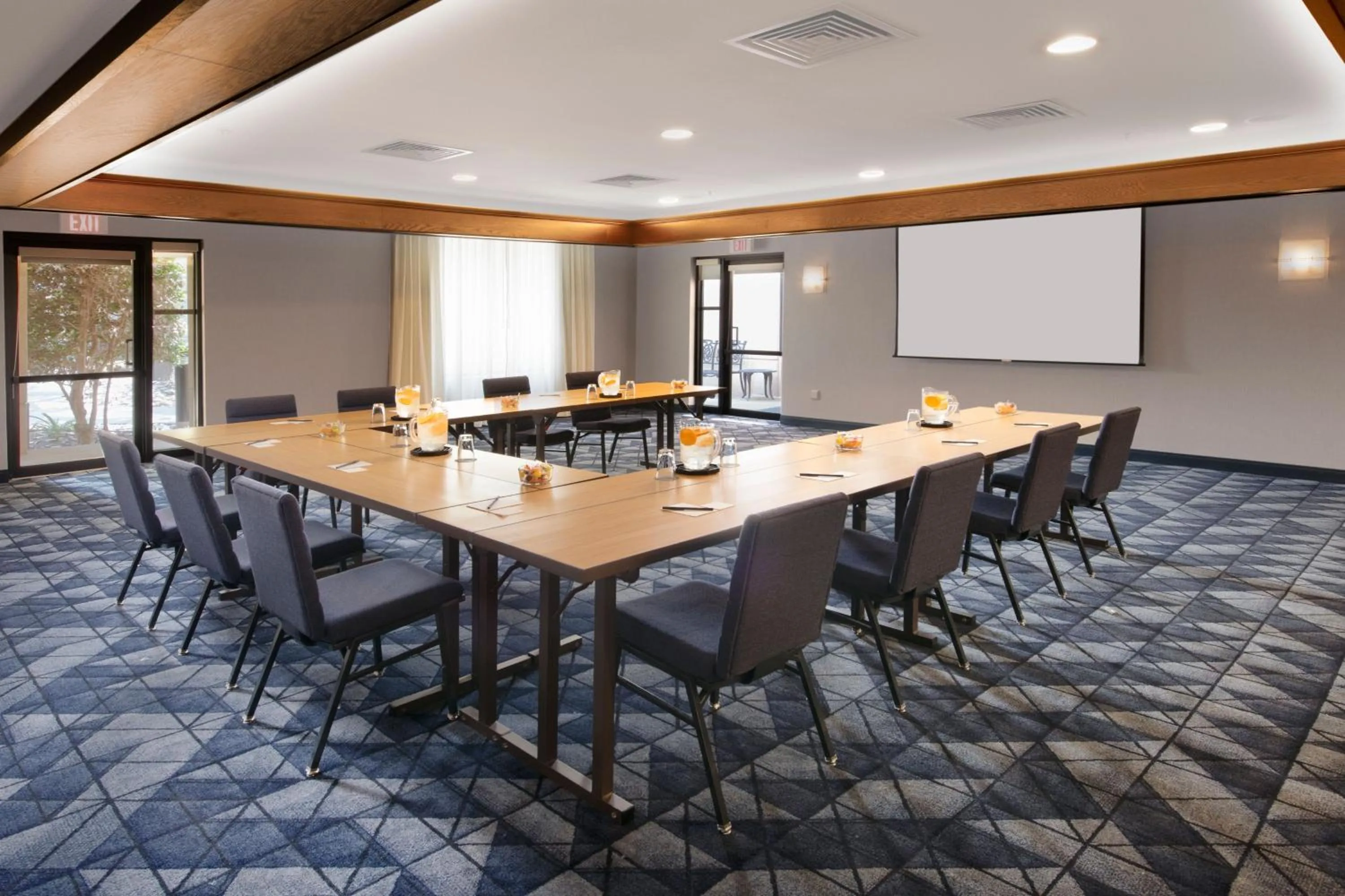 Meeting/conference room in Courtyard by Marriott Dallas Plano in Legacy Park