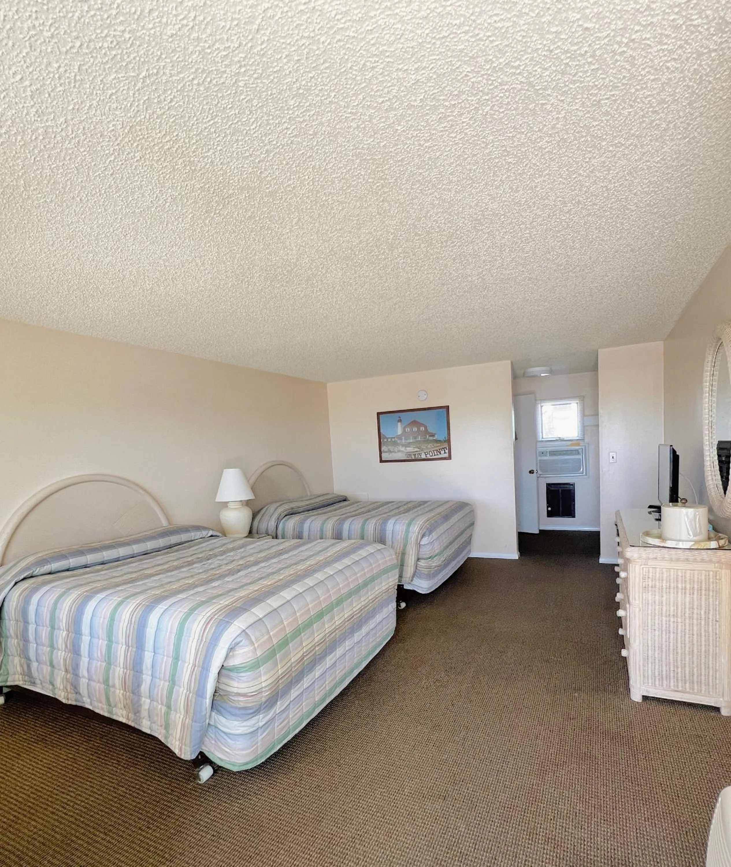 Bed in The Jetty Motel