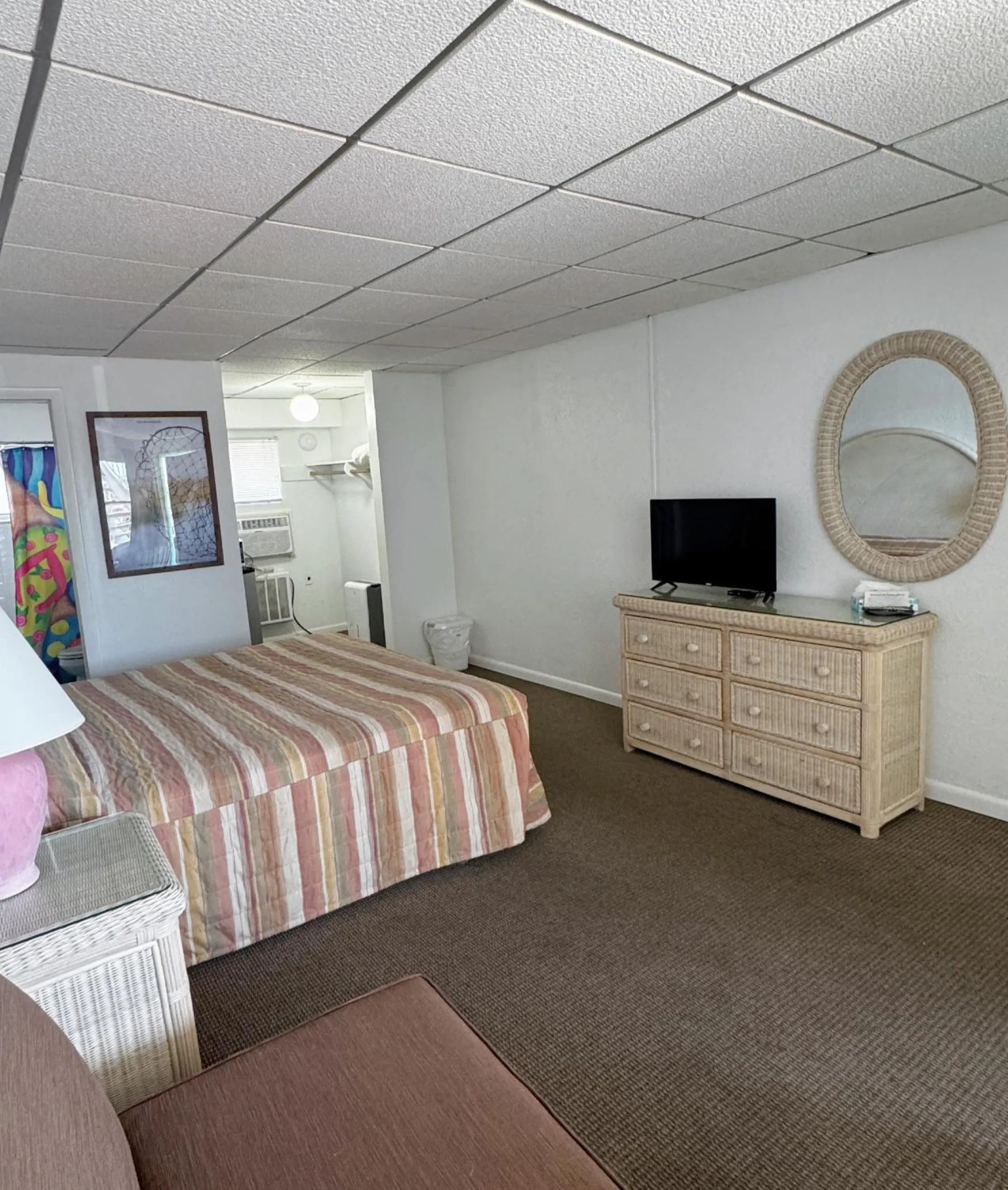 Bed in The Jetty Motel