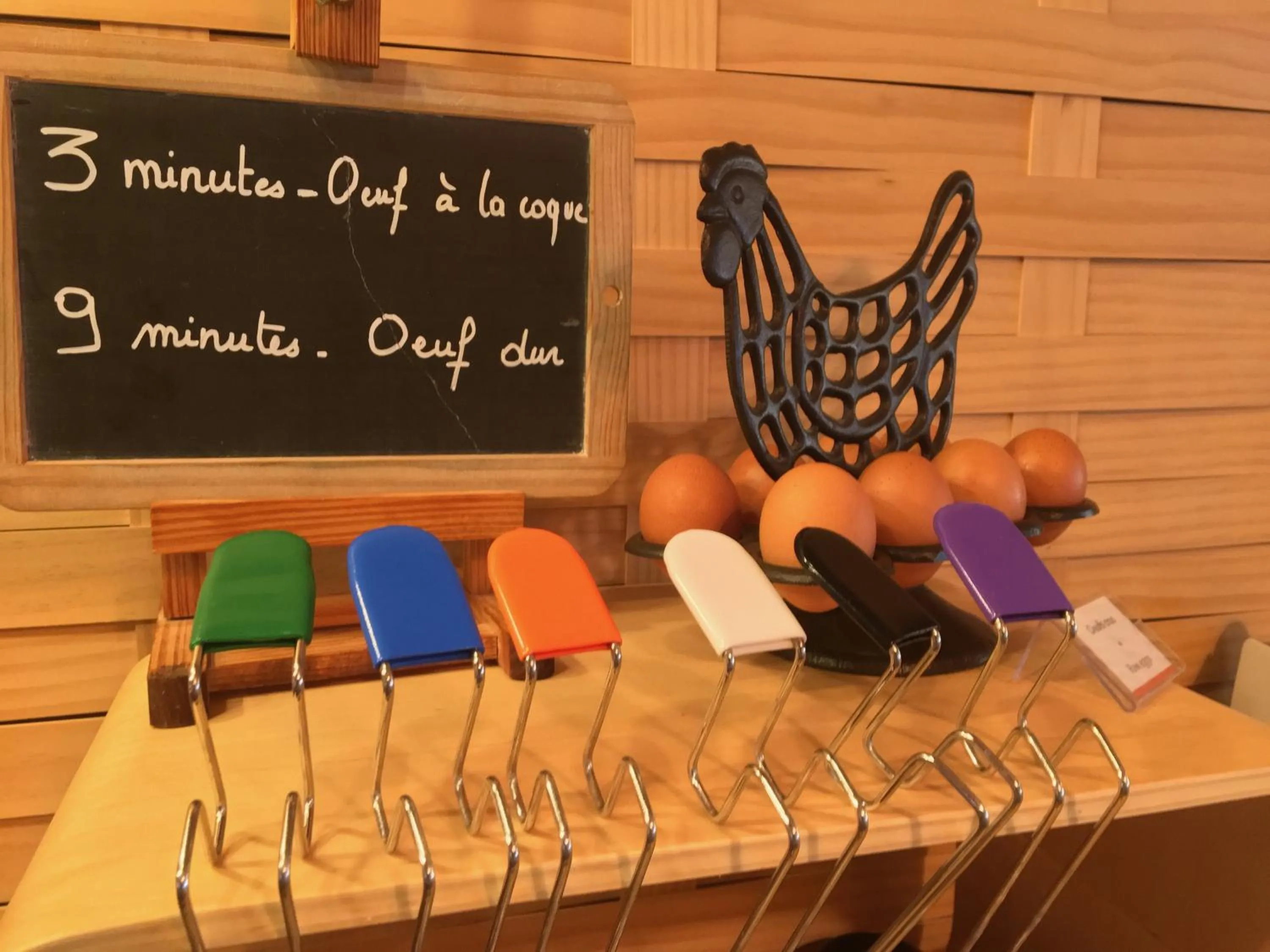 Buffet breakfast in Hotel Les Ambres