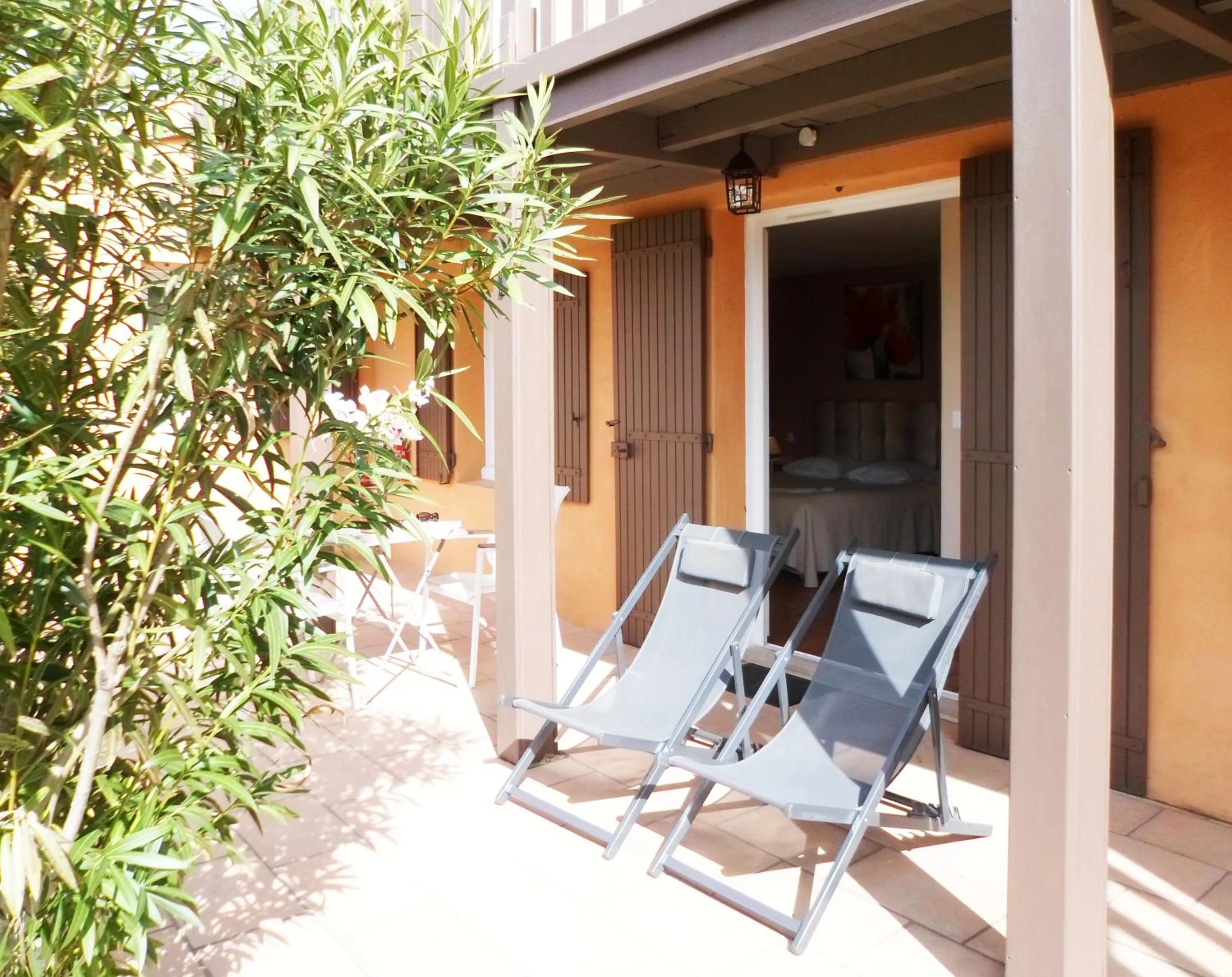 Balcony/Terrace in Hotel Les Ambres