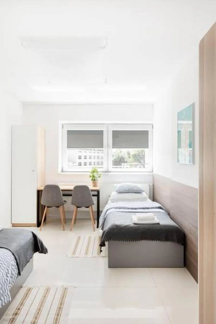 Standard Twin Room with Shared Bathroom - single occupancy in Sport Rooms II Chodakowska Warszawa
