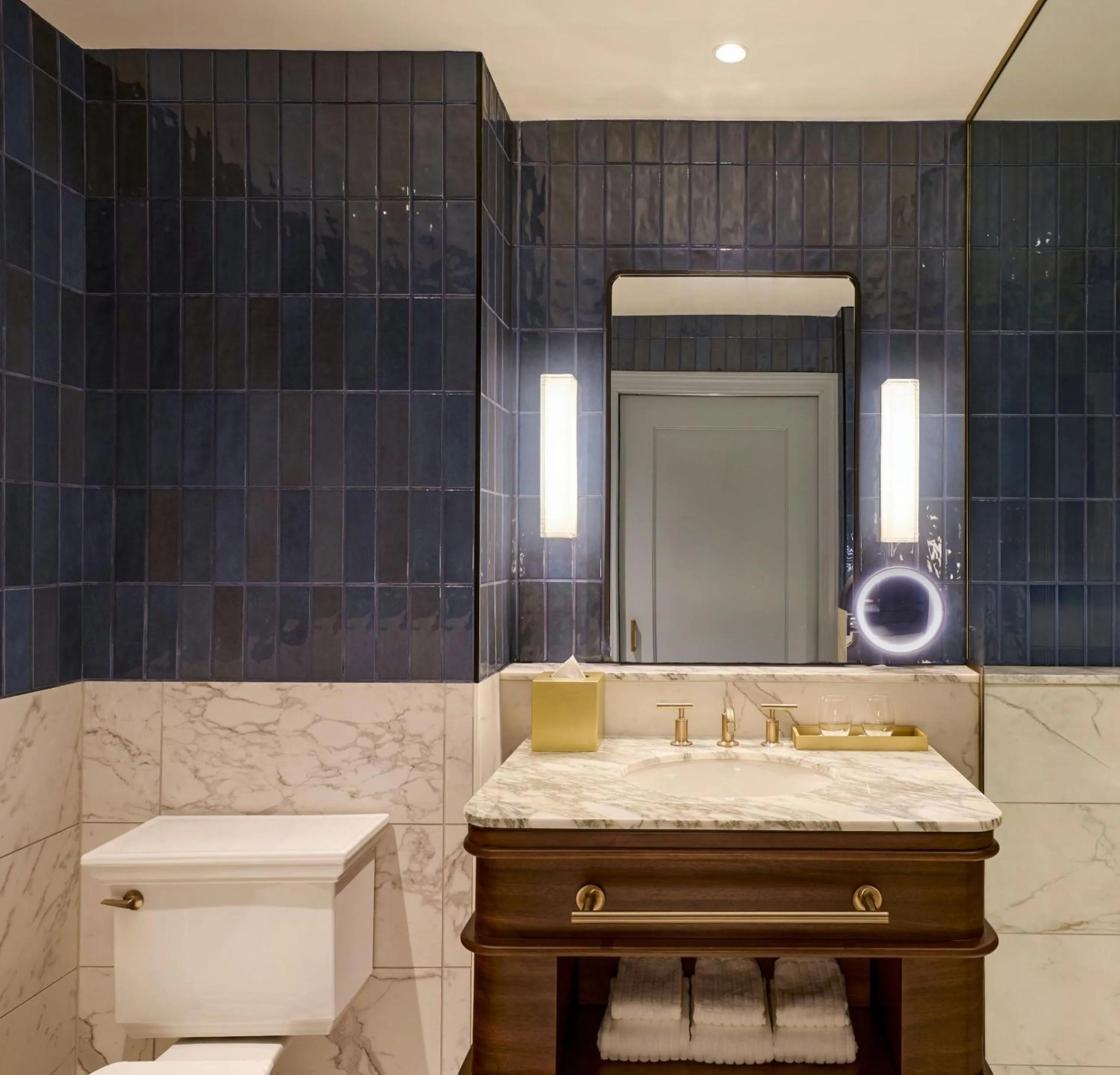 Bathroom in Dearborn Inn, Autograph Collection