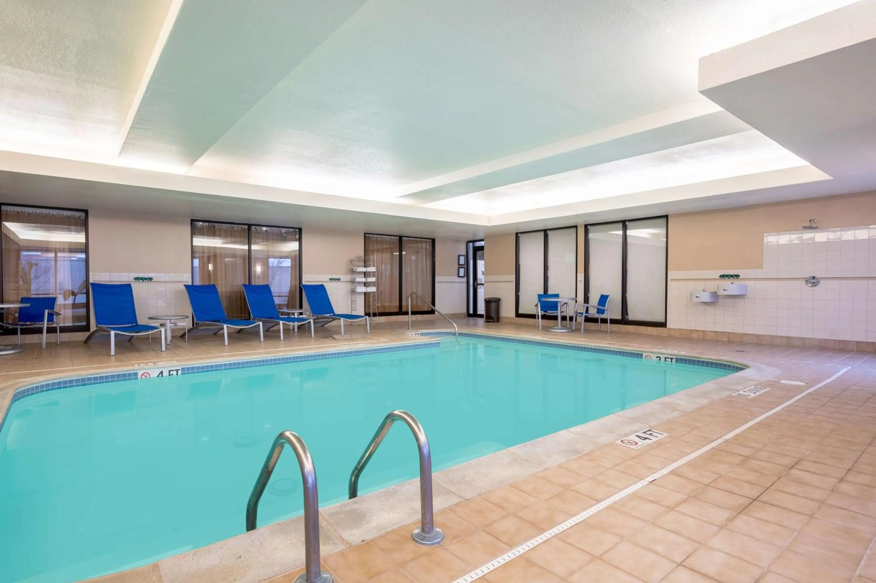 Pool view in Sonesta Select Detroit Novi