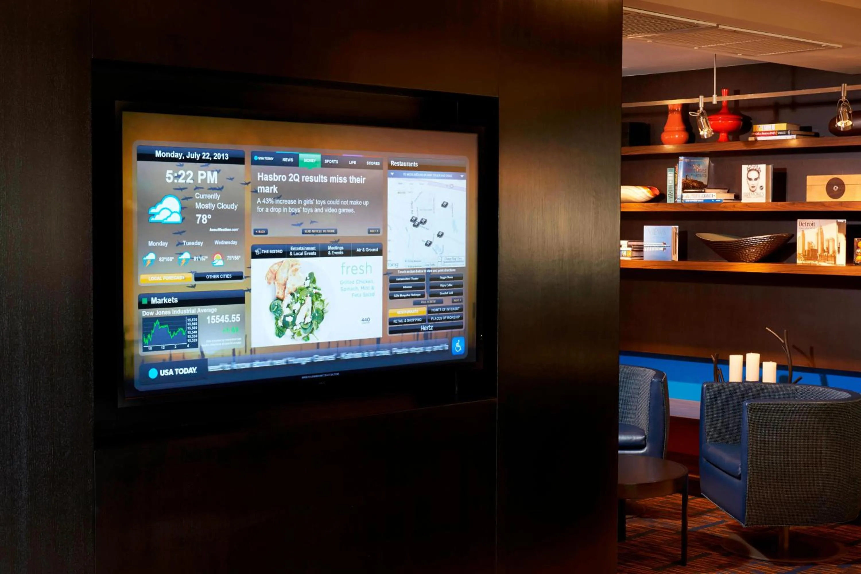 Lobby or reception in Sonesta Select Detroit Novi