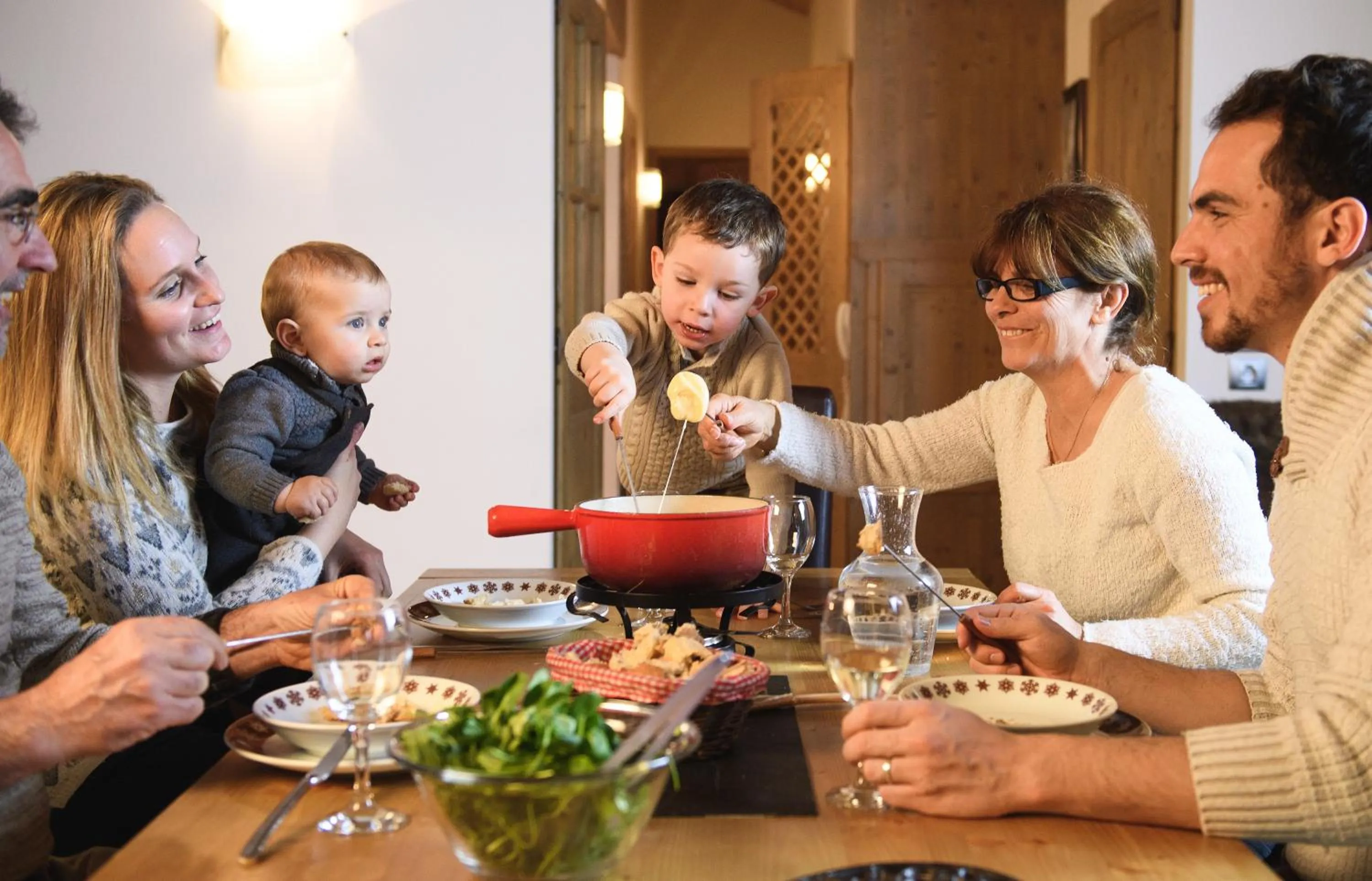 Dining area in CGH Résidences & Spas Les Cimes Blanches