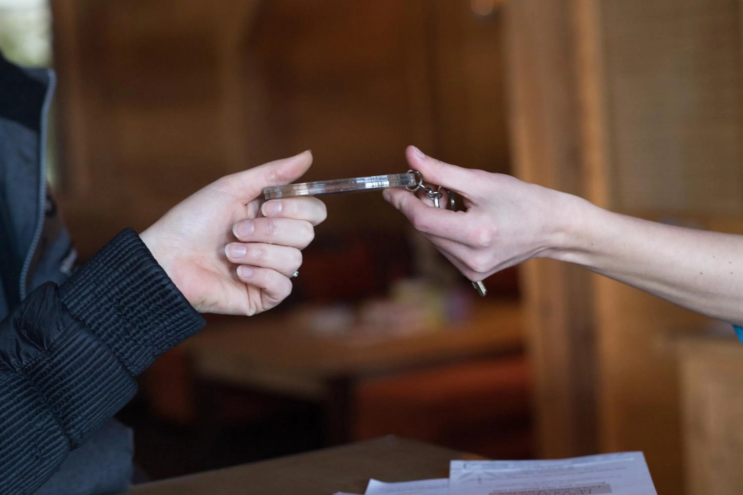 Lobby or reception in CGH Résidences & Spas Les Cimes Blanches