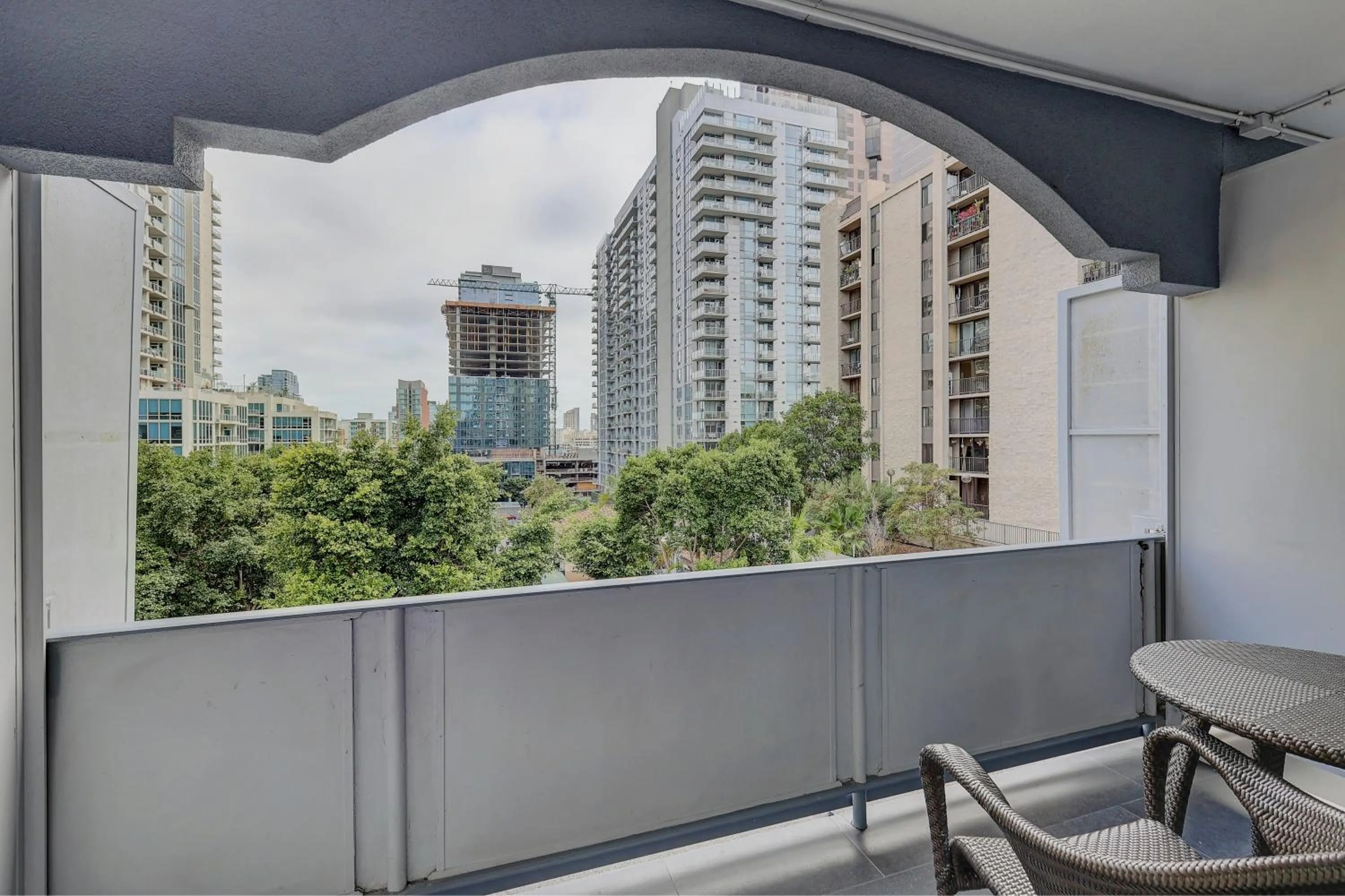 Balcony/Terrace in Hotel Ash&9th