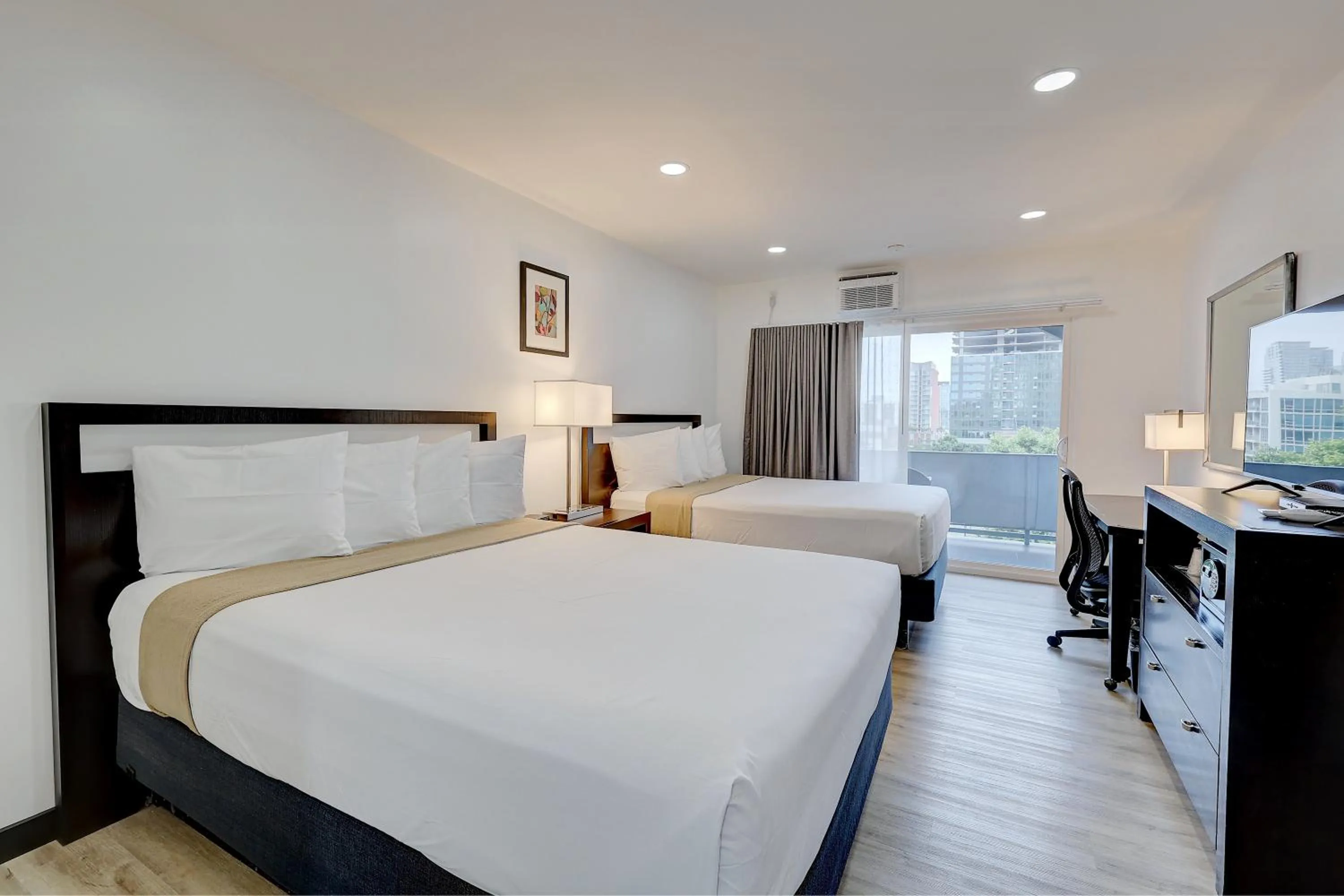 Bed in Hotel Ash&9th