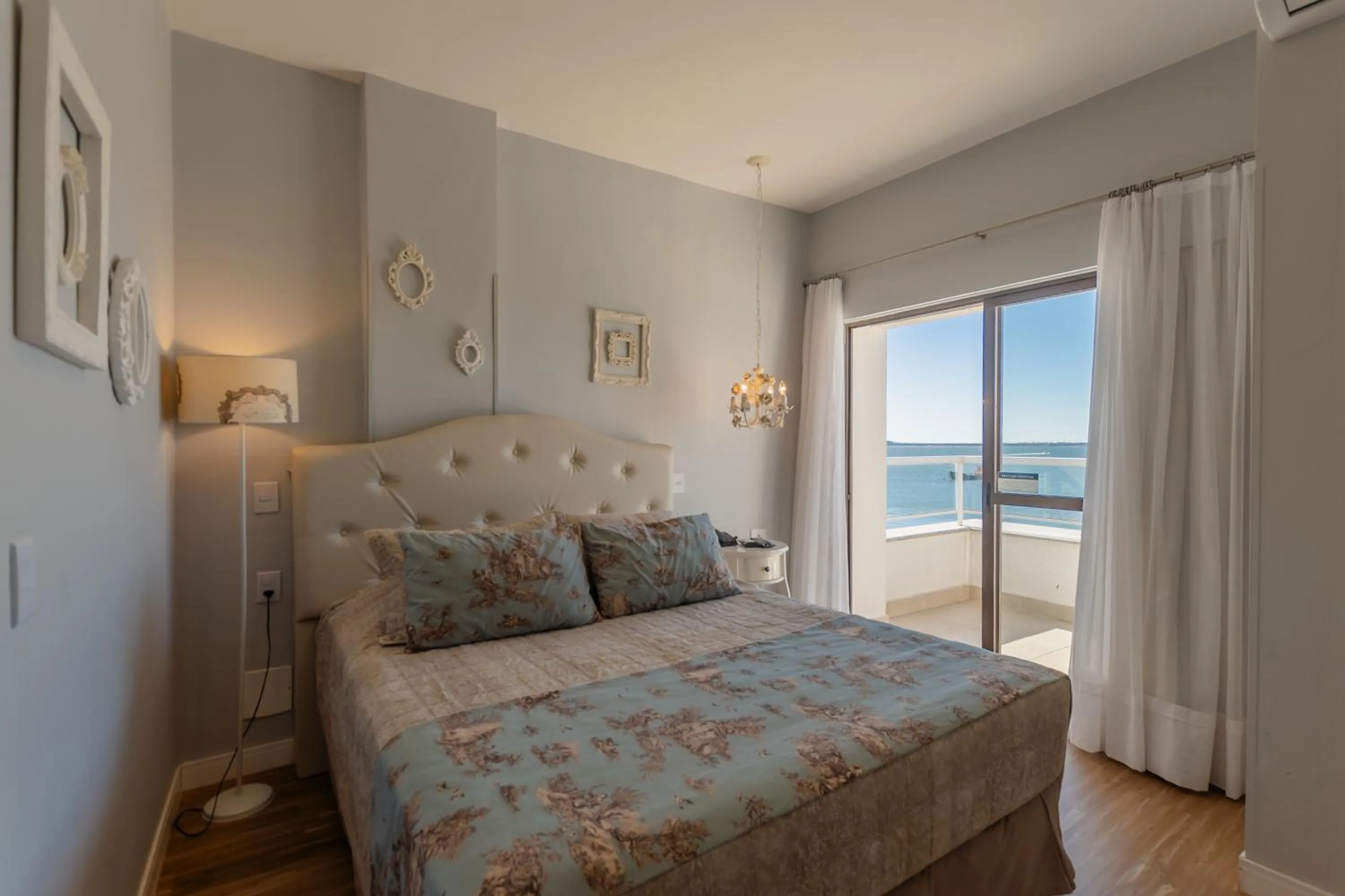 Bed in Hotel Villareal São Francisco do Sul