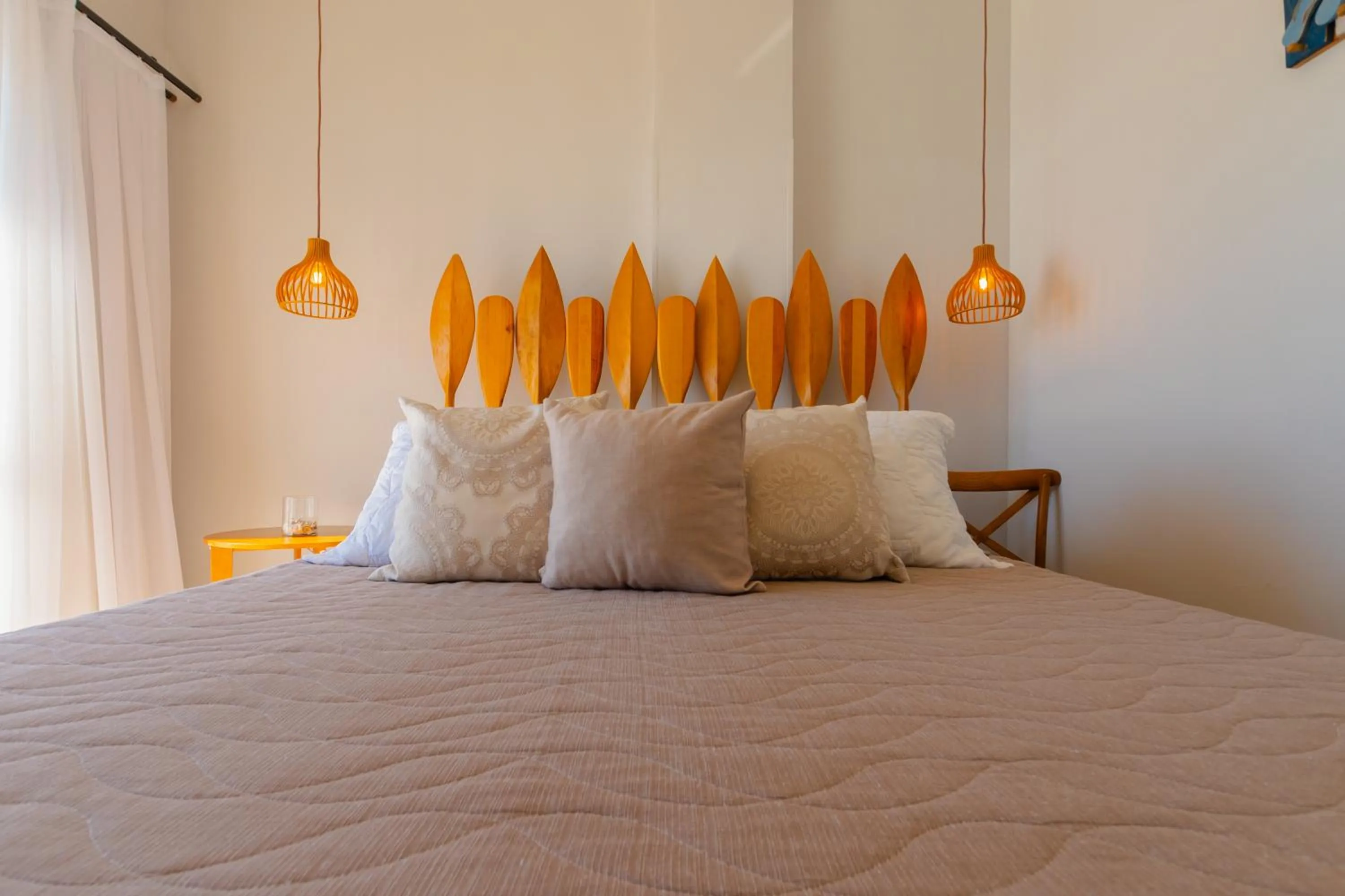 Bed in Hotel Villareal São Francisco do Sul