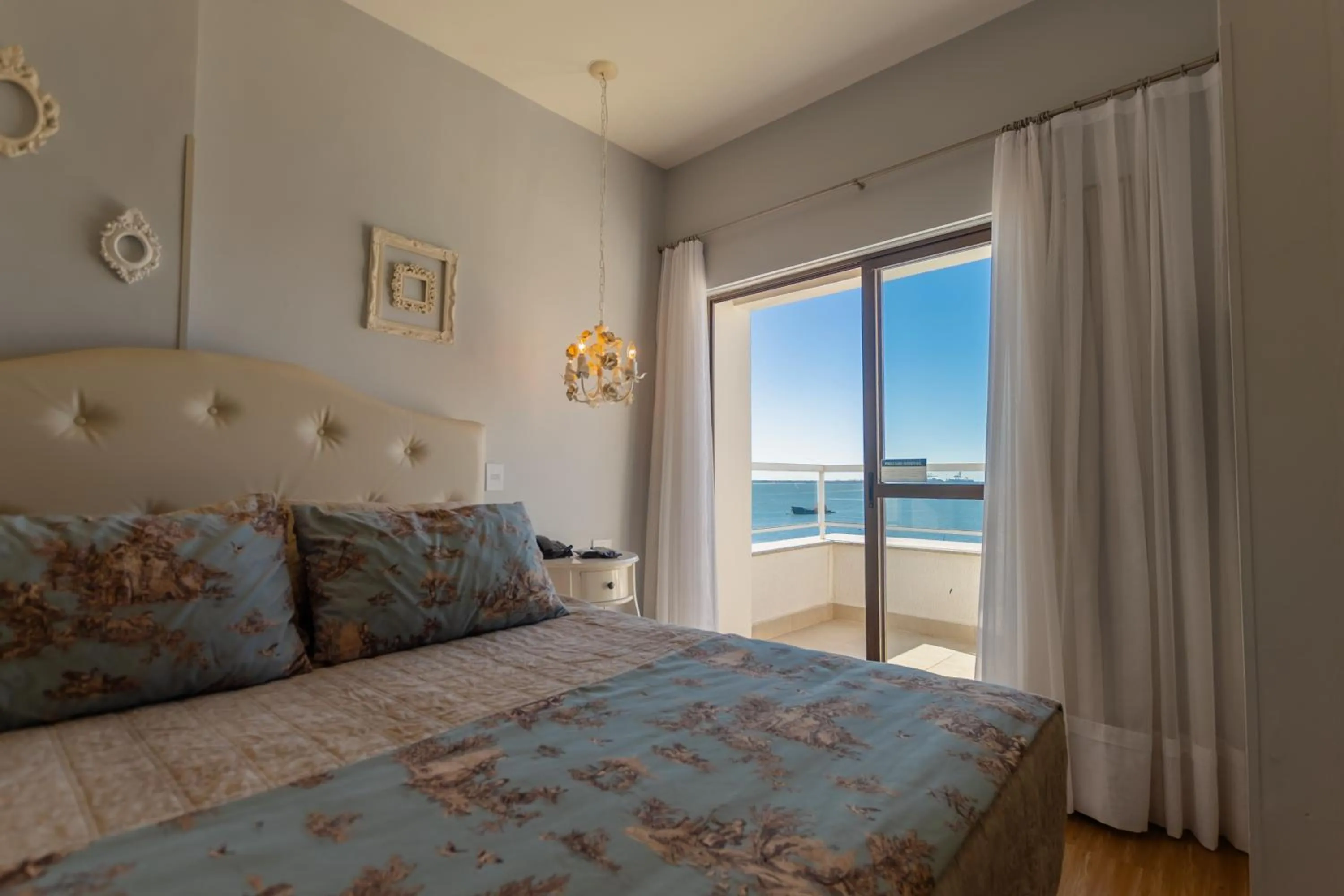 Bed in Hotel Villareal São Francisco do Sul