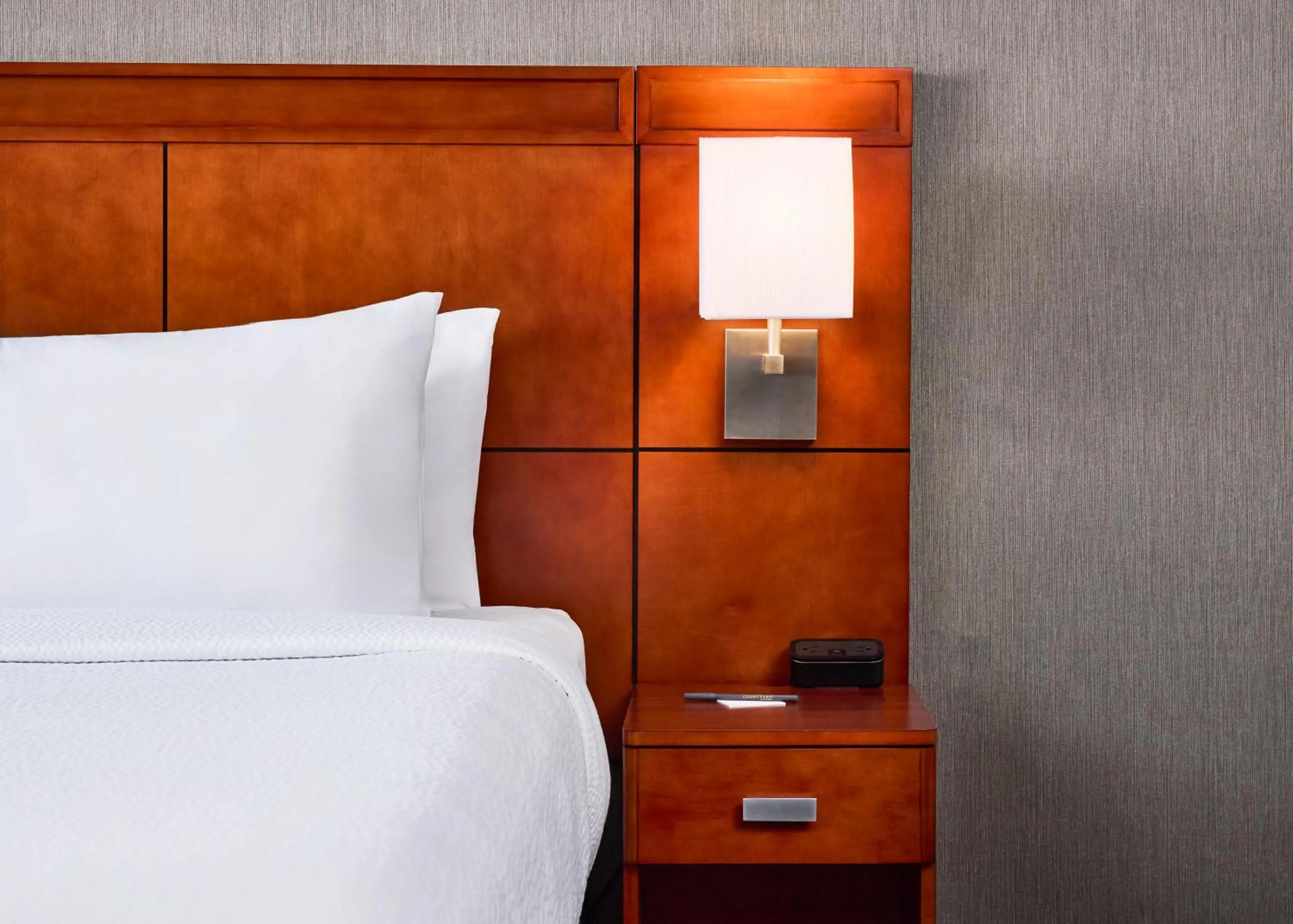 Bed in Courtyard by Marriott Fort Collins