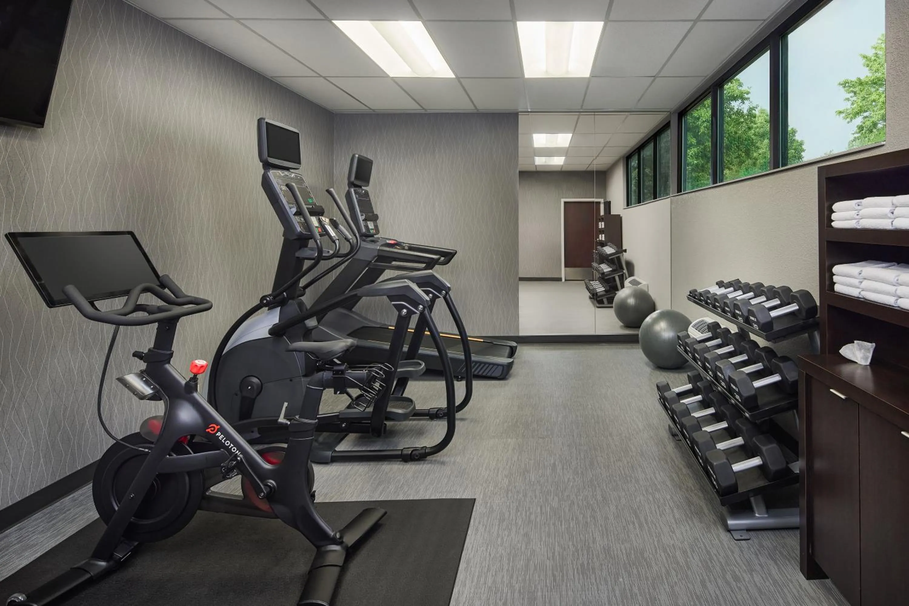 Fitness centre/facilities in Courtyard by Marriott Fort Collins