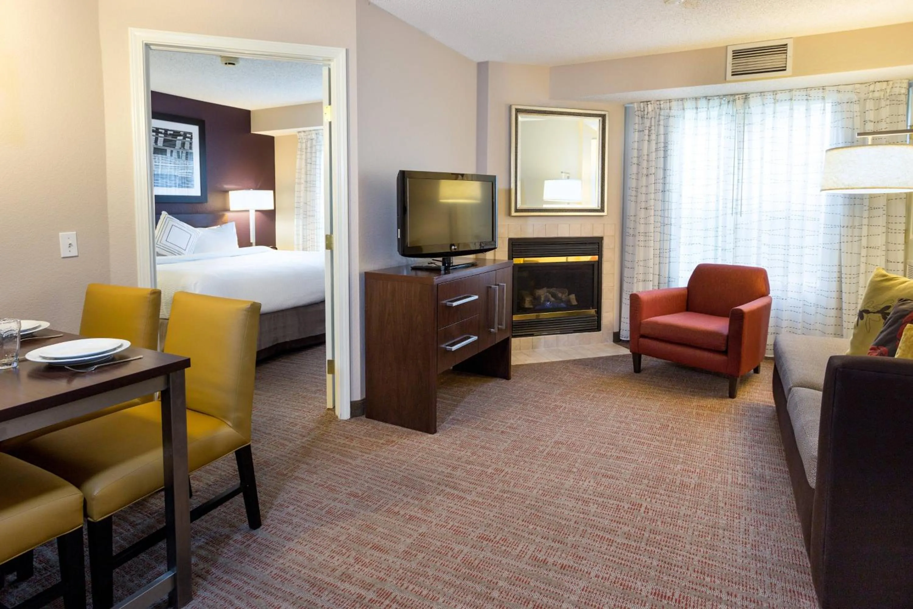 Bedroom, Bed in Residence Inn by Marriott Fort Collins