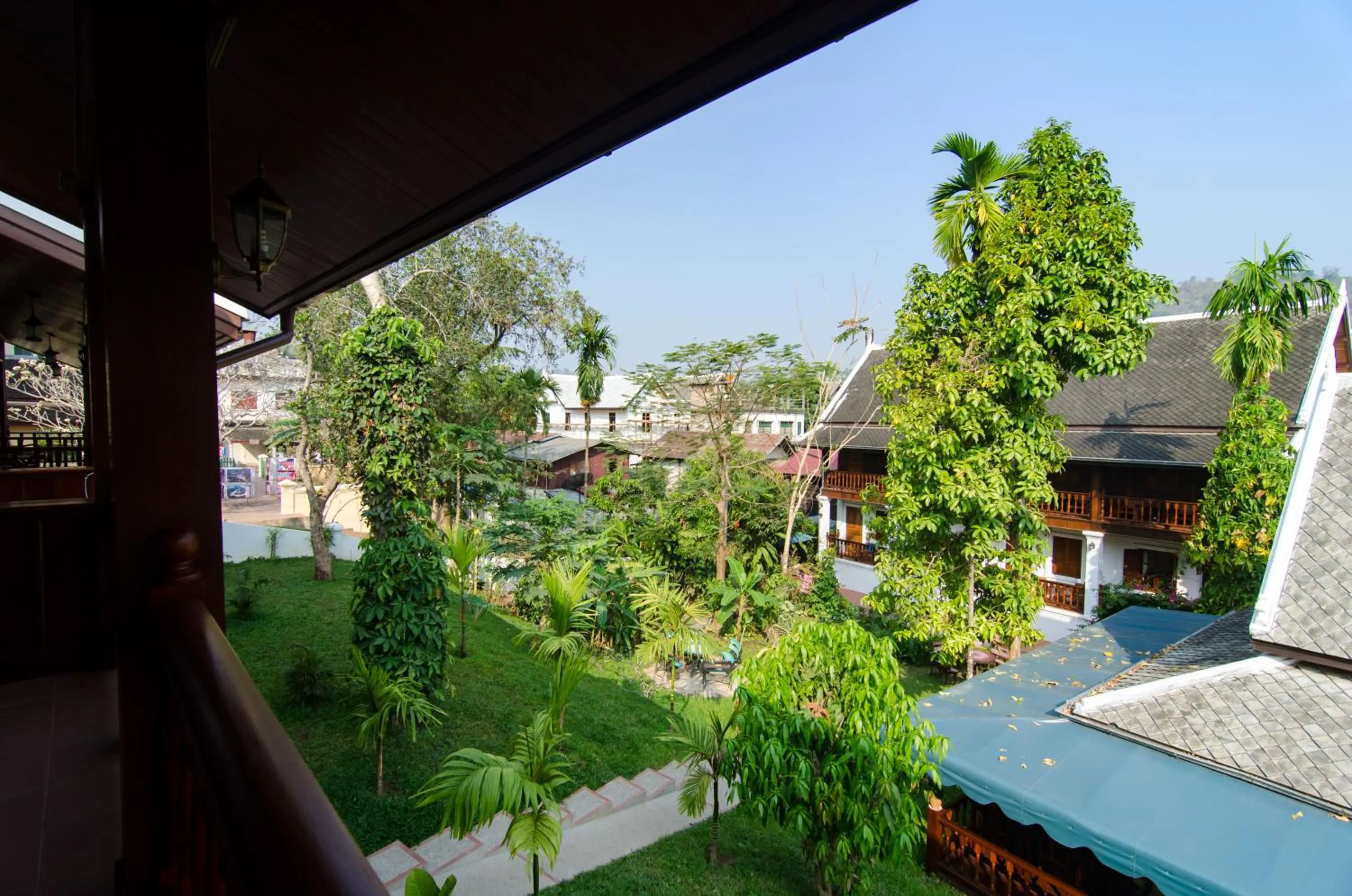 Garden view in Villa Chitdara