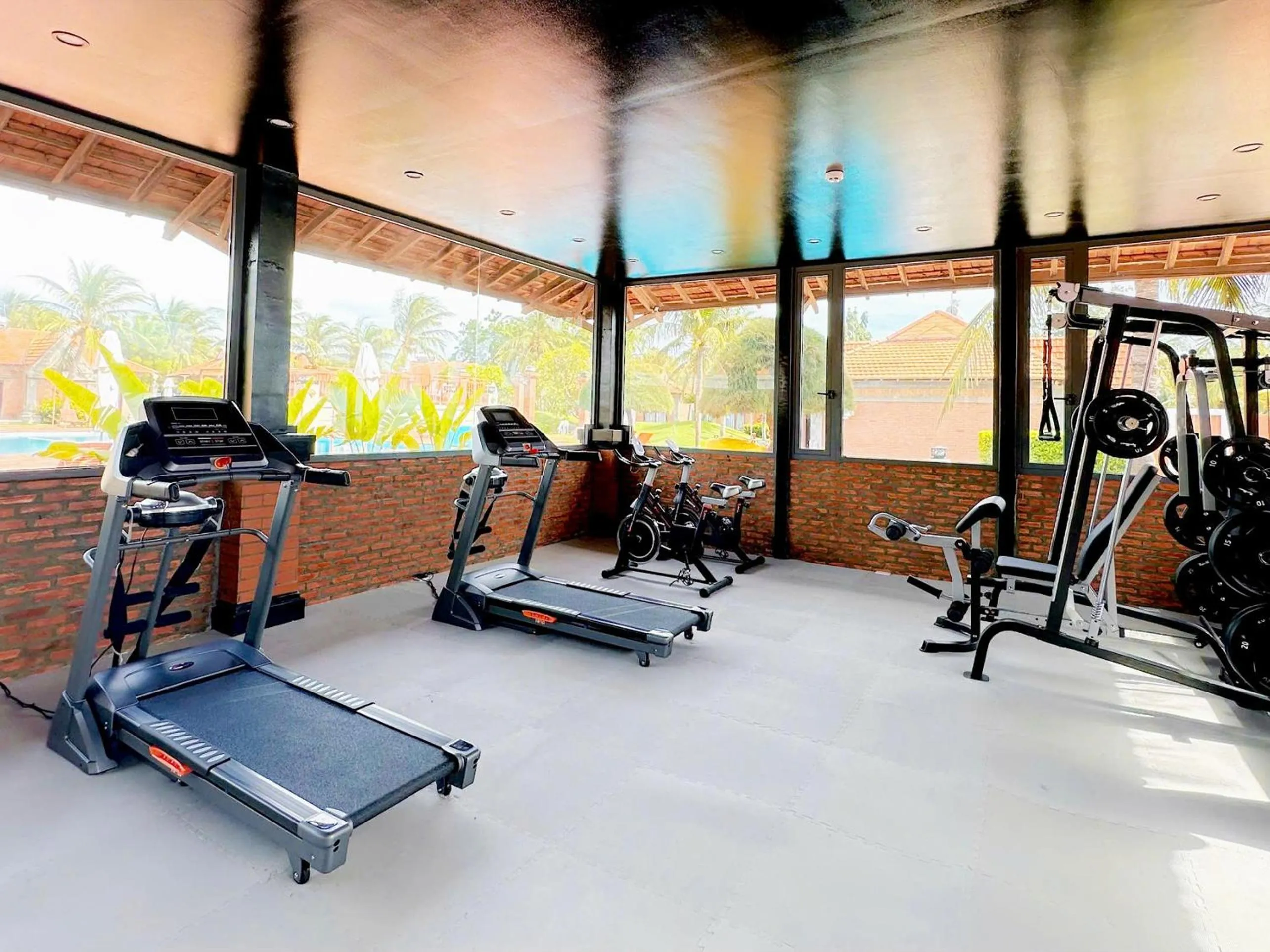 Fitness centre/facilities in TTC Resort Ninh Thuan - Unlimited Access to Water Park
