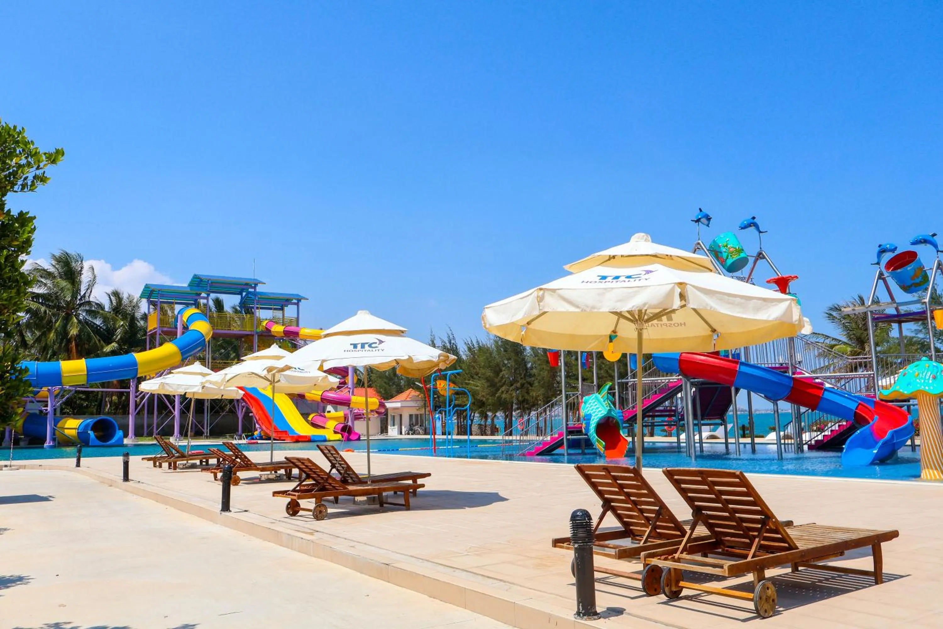 Aqua park in TTC Resort Ninh Thuan - Unlimited Access to Water Park