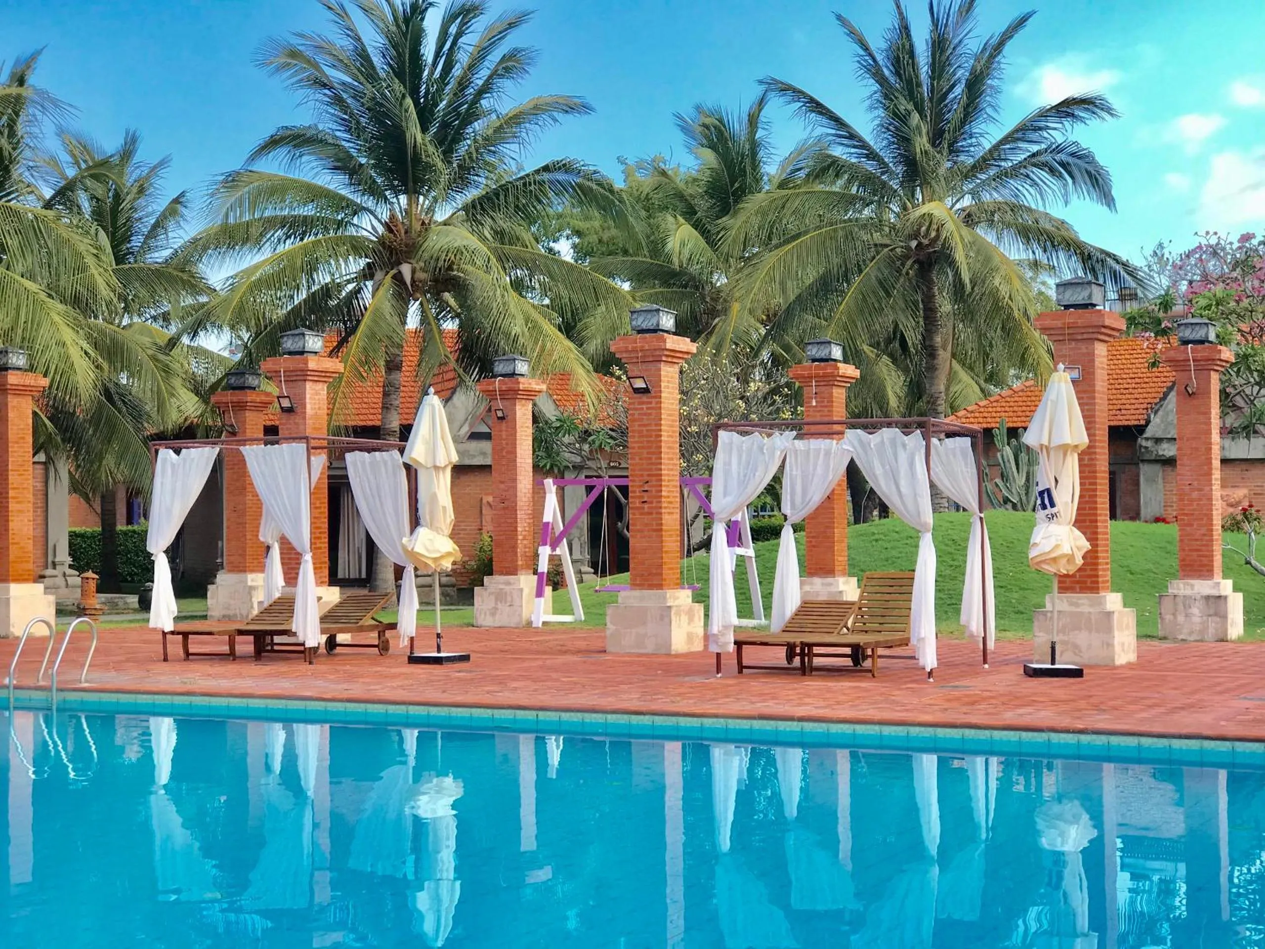 Swimming pool in TTC Resort Ninh Thuan - Unlimited Access to Water Park