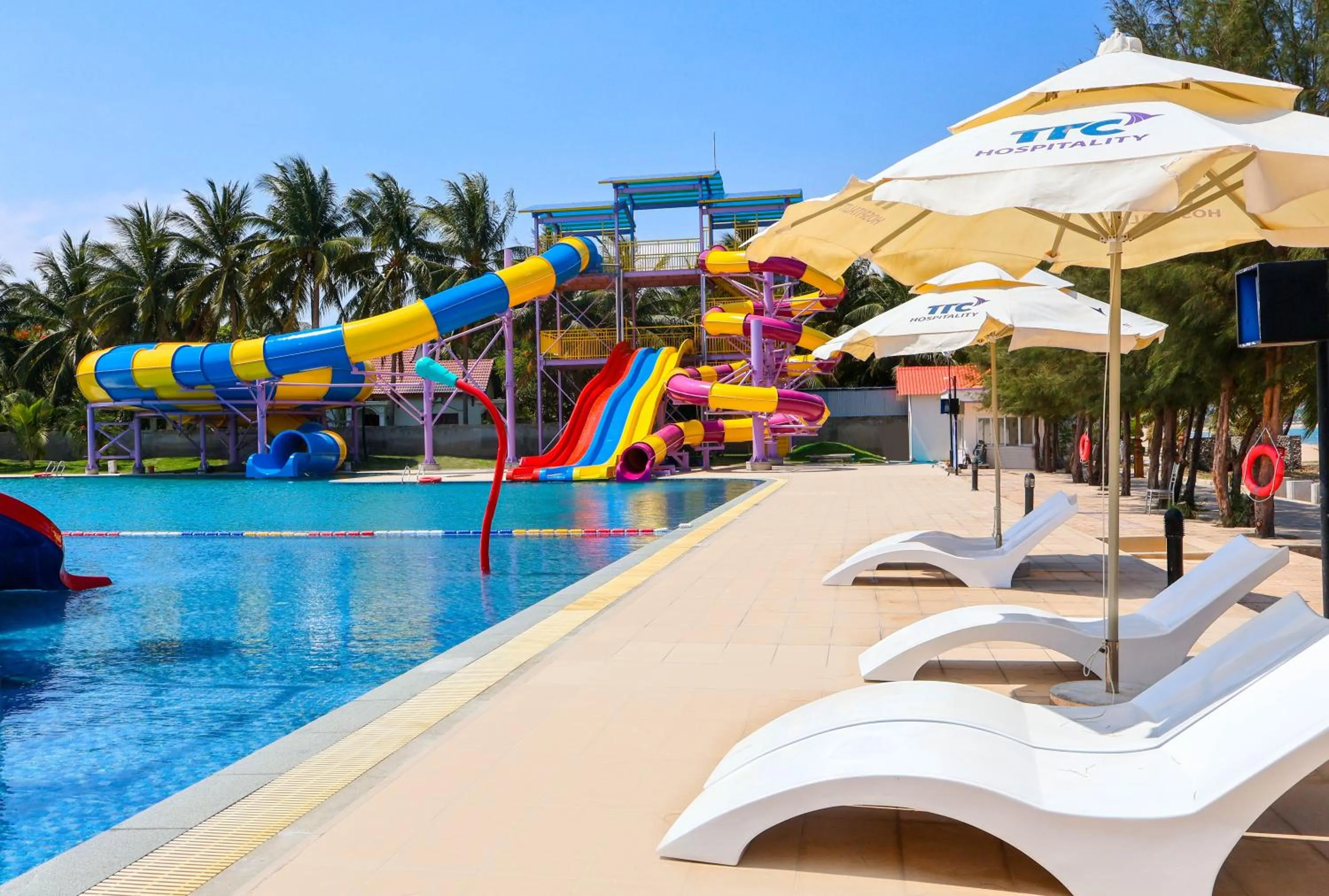 Aqua park in TTC Resort Ninh Thuan - Unlimited Access to Water Park
