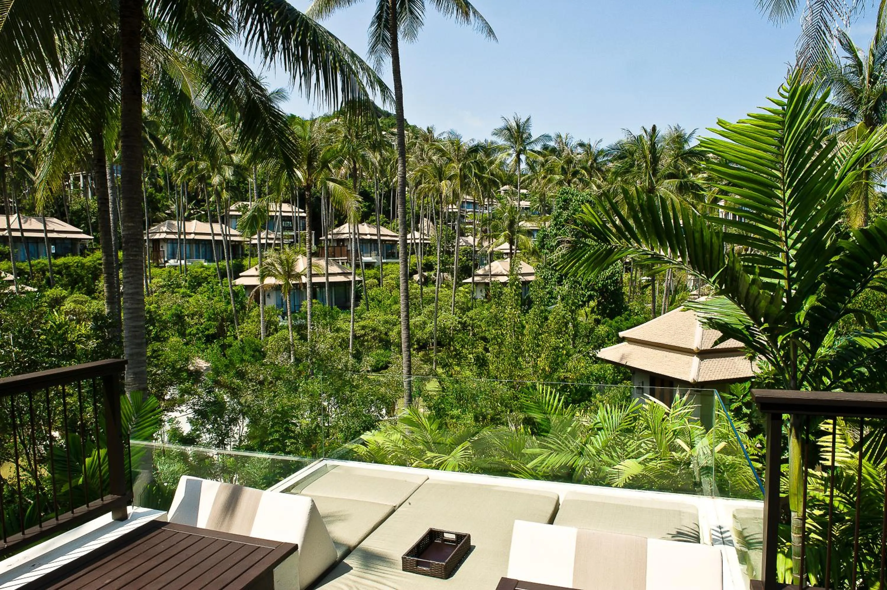 Garden view in Banyan Tree Samui