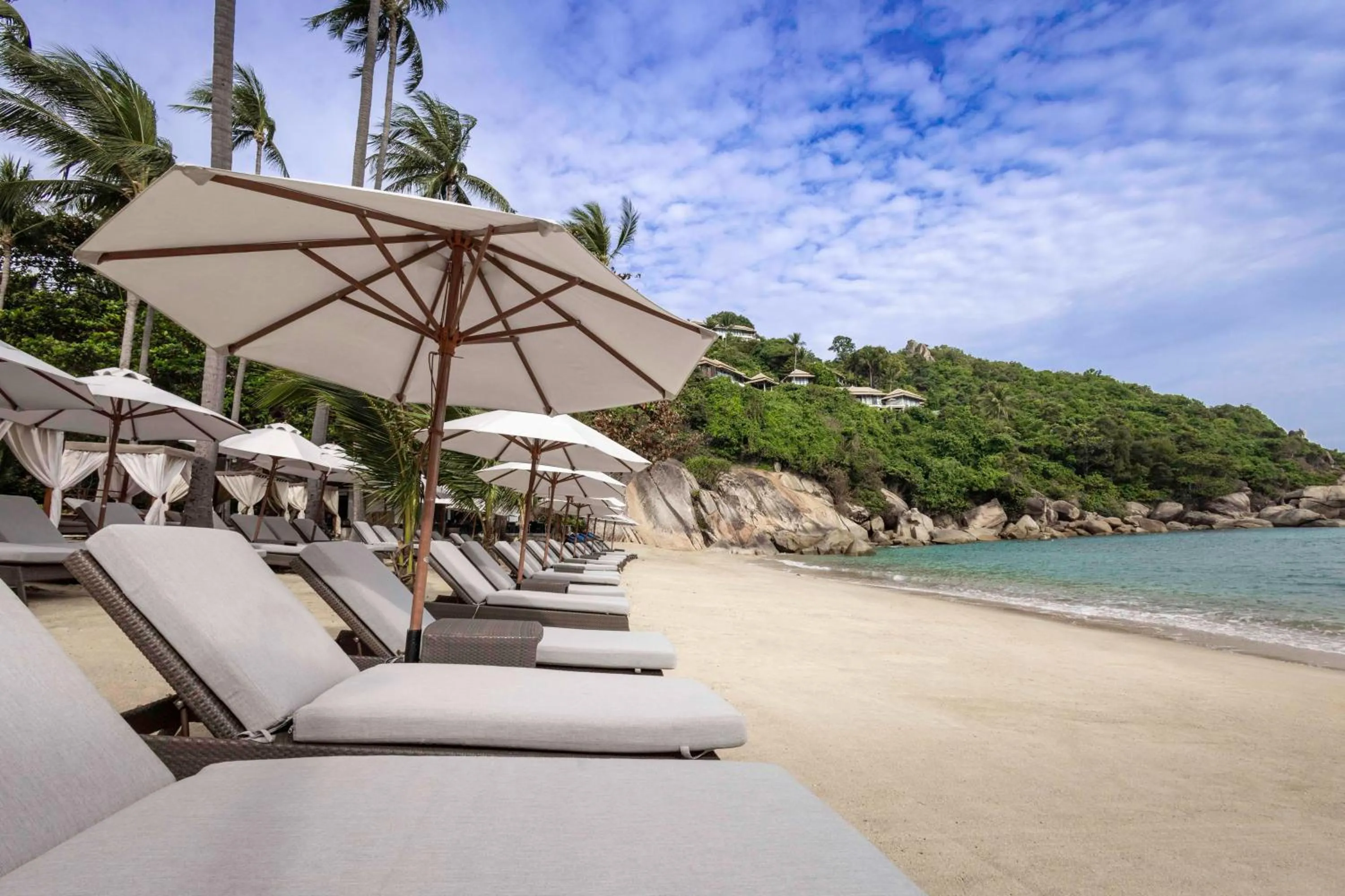 Beach in Banyan Tree Samui