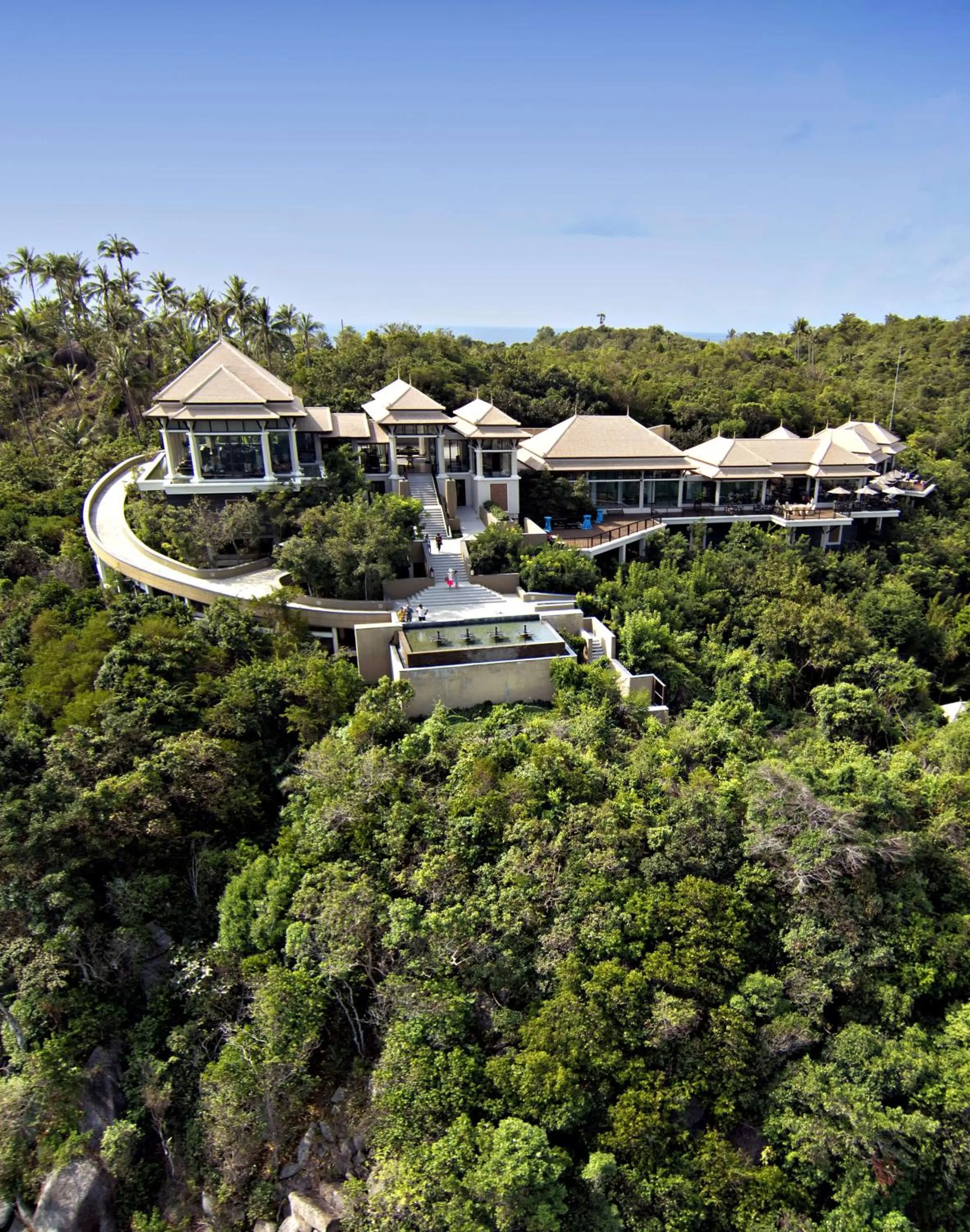 Property building in Banyan Tree Samui