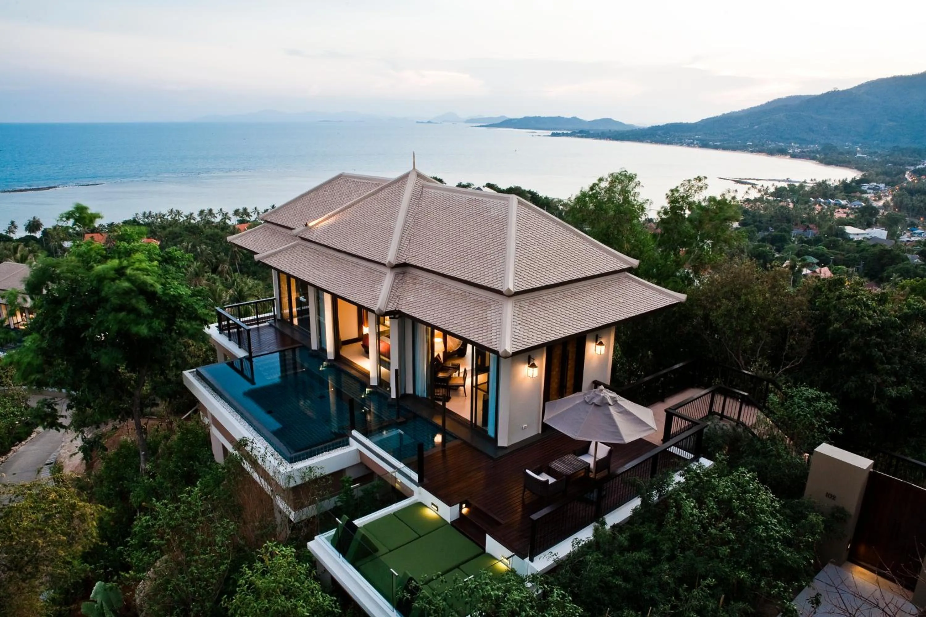 Sea view in Banyan Tree Samui