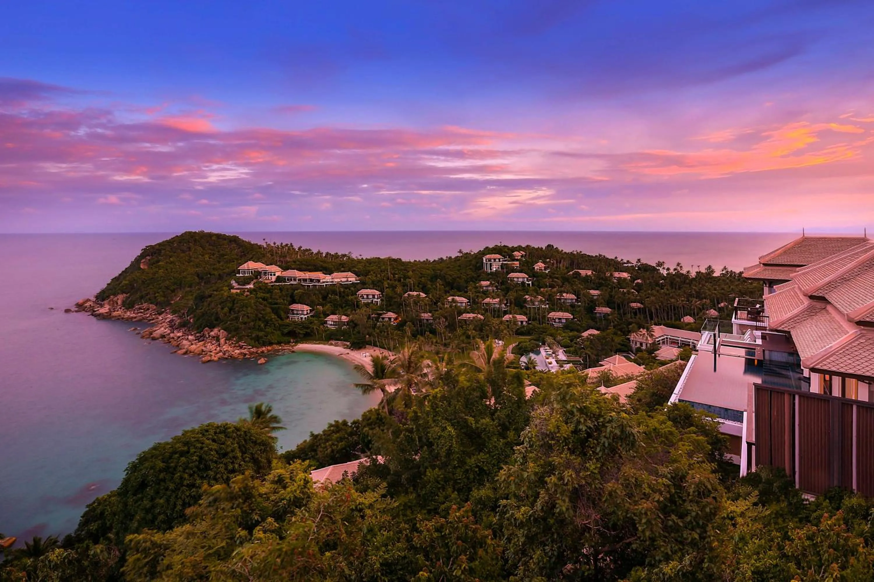 Property building in Banyan Tree Samui