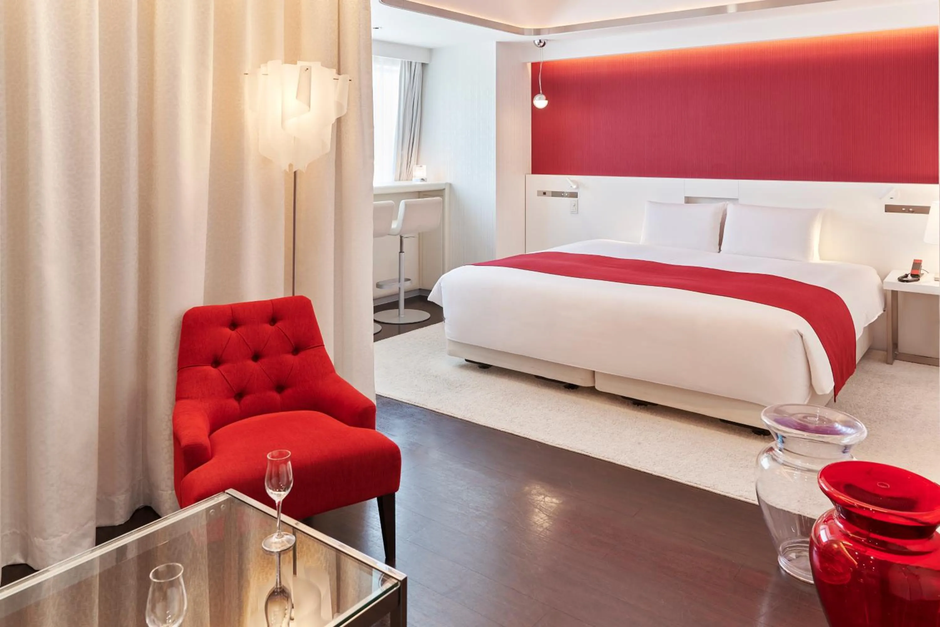 Photo of the whole room, Bed in Cross Hotel Sapporo