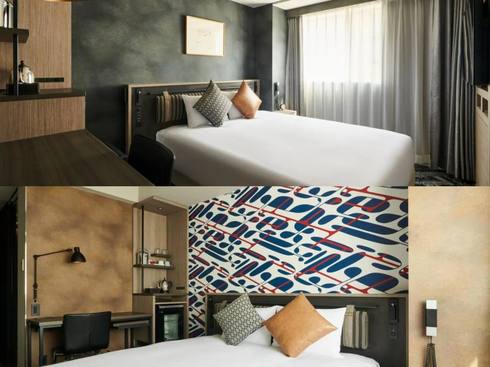 Bed in Cross Hotel Sapporo