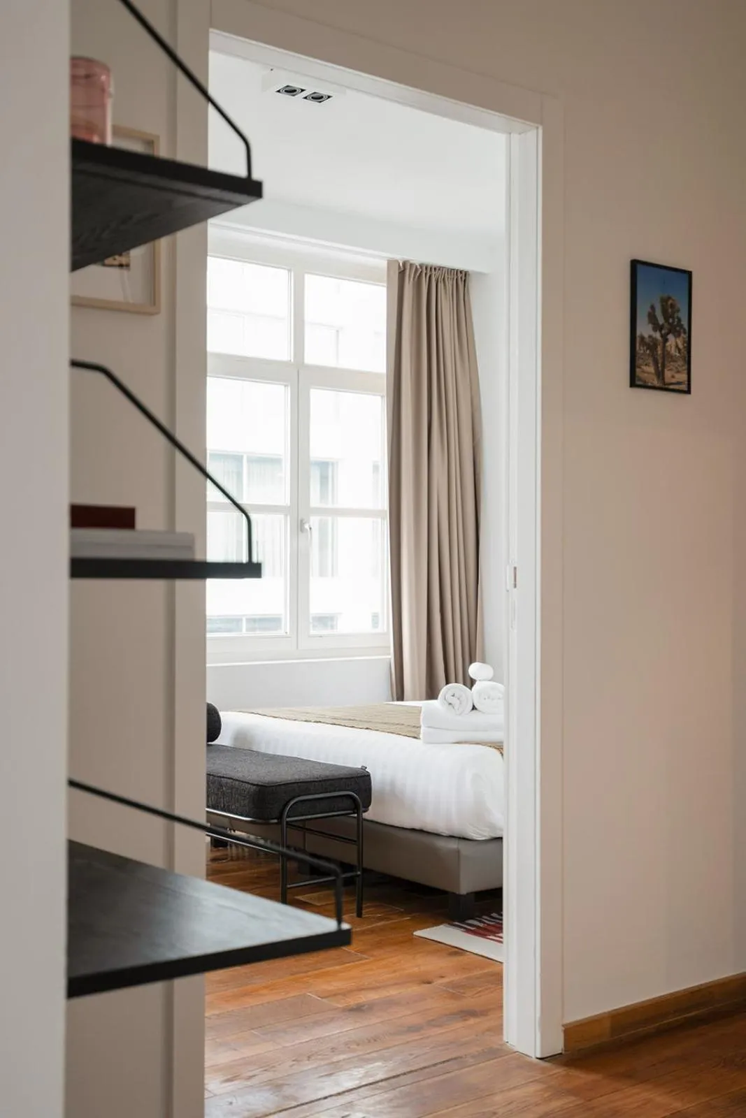 Bed in Smartflats - Central Antwerp