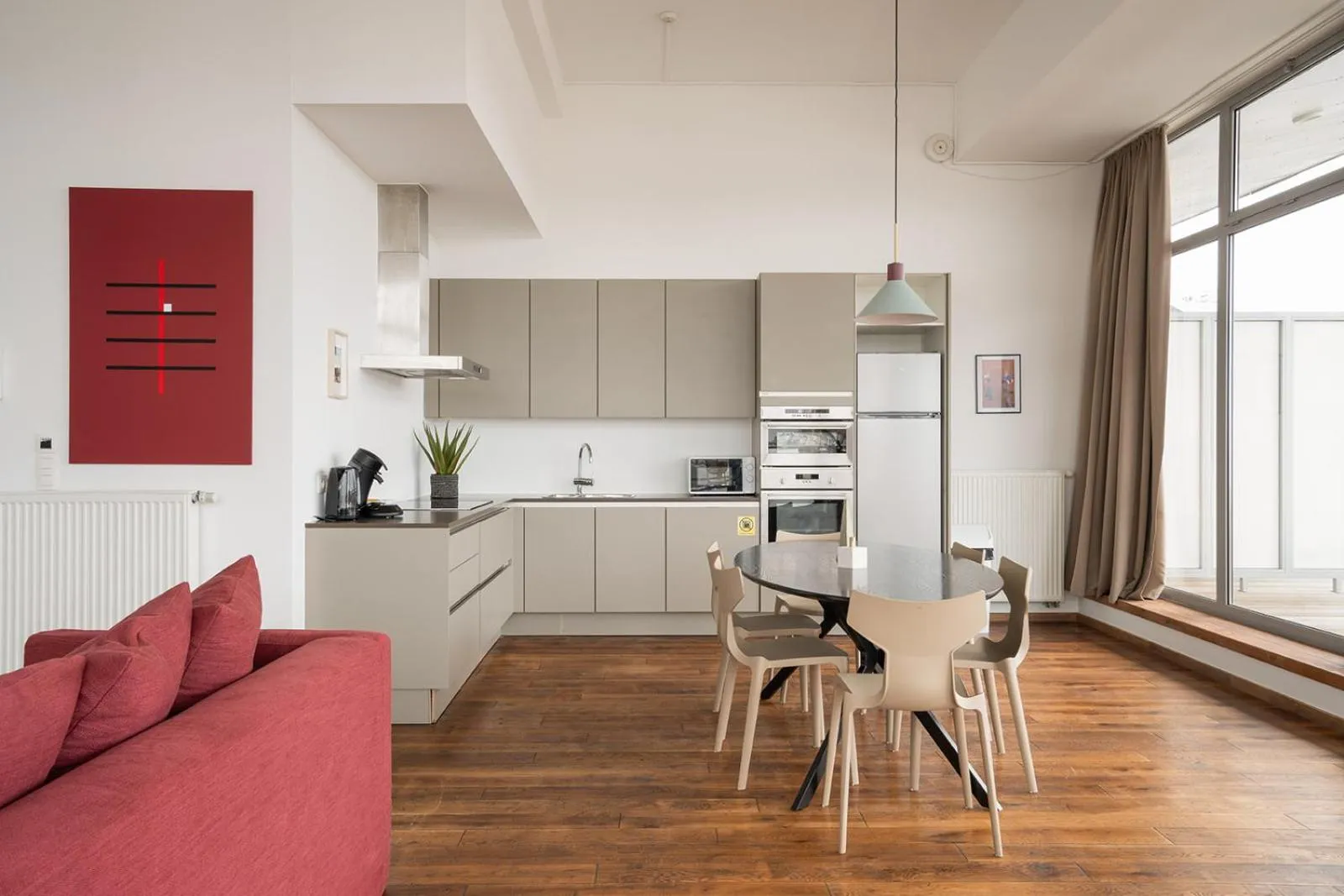 Kitchen or kitchenette in Smartflats - Central Antwerp