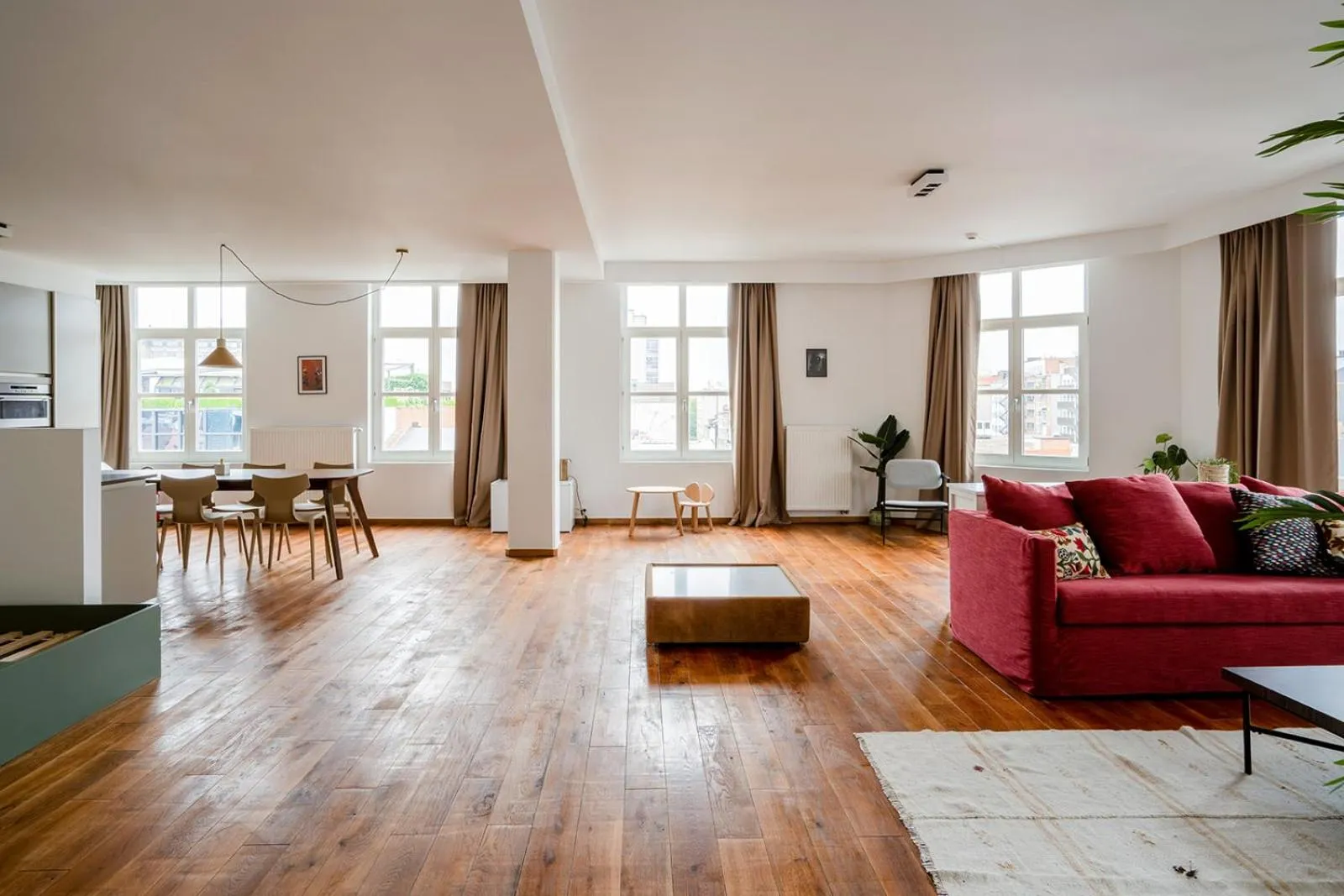 Living room in Smartflats - Central Antwerp