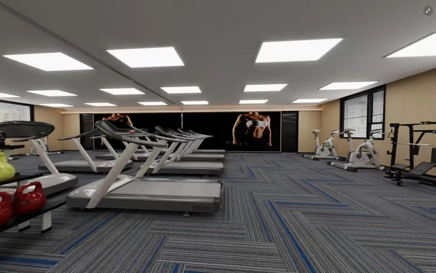 Fitness centre/facilities in Guangzhou Junshan Hotel