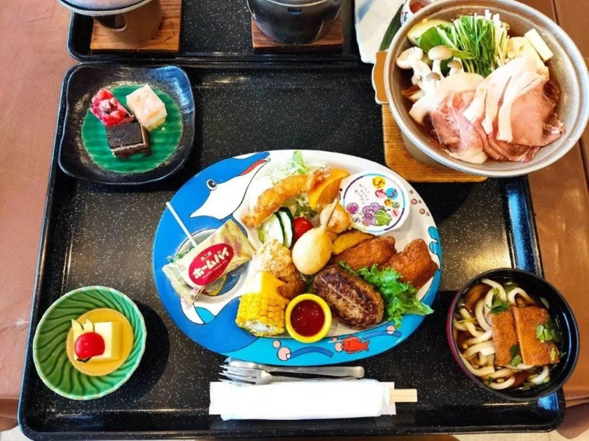 Food in Shikaribetsu Kohan Onsen Hotel Fusui