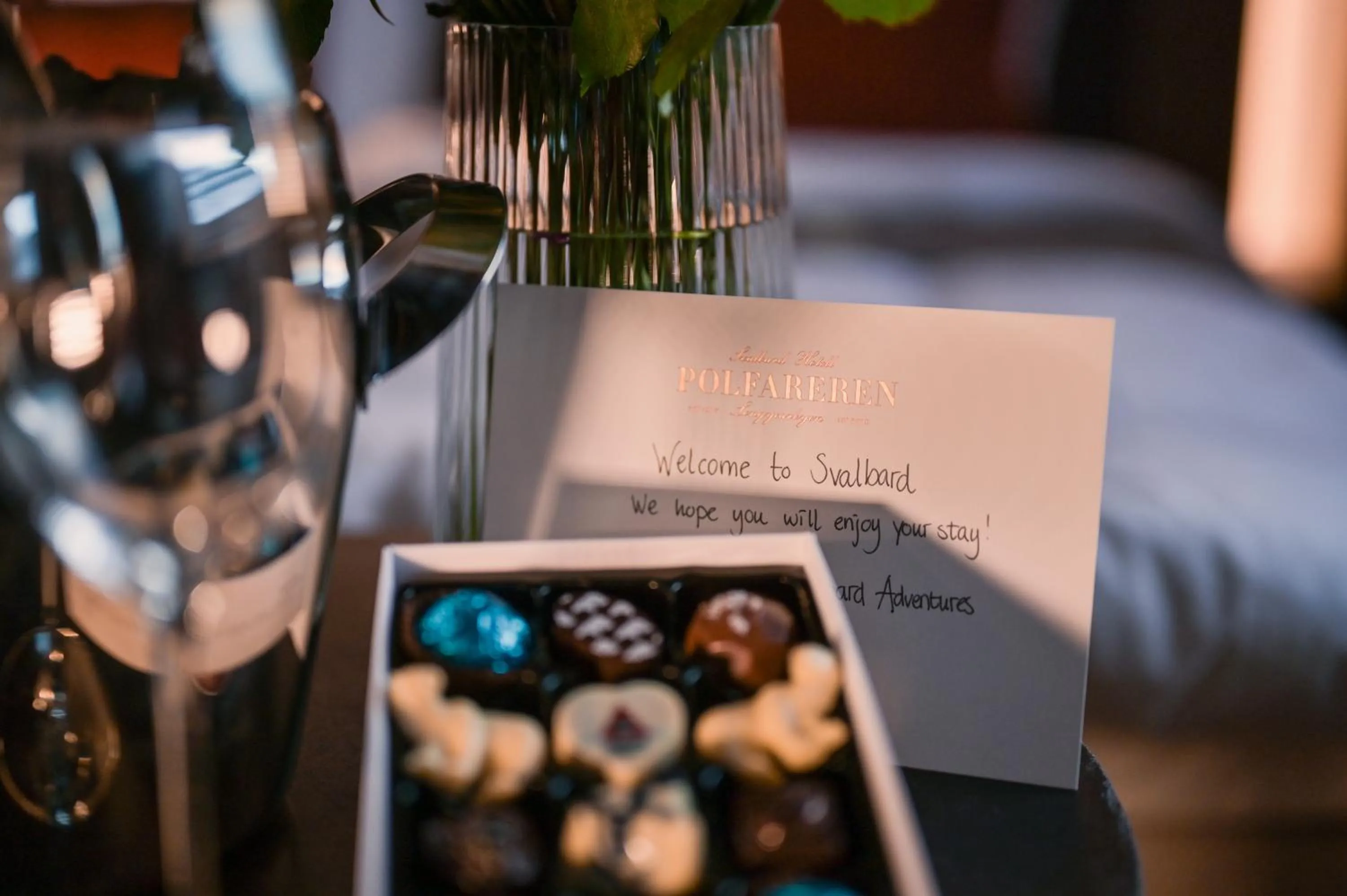 room service in Svalbard Hotell | Polfareren