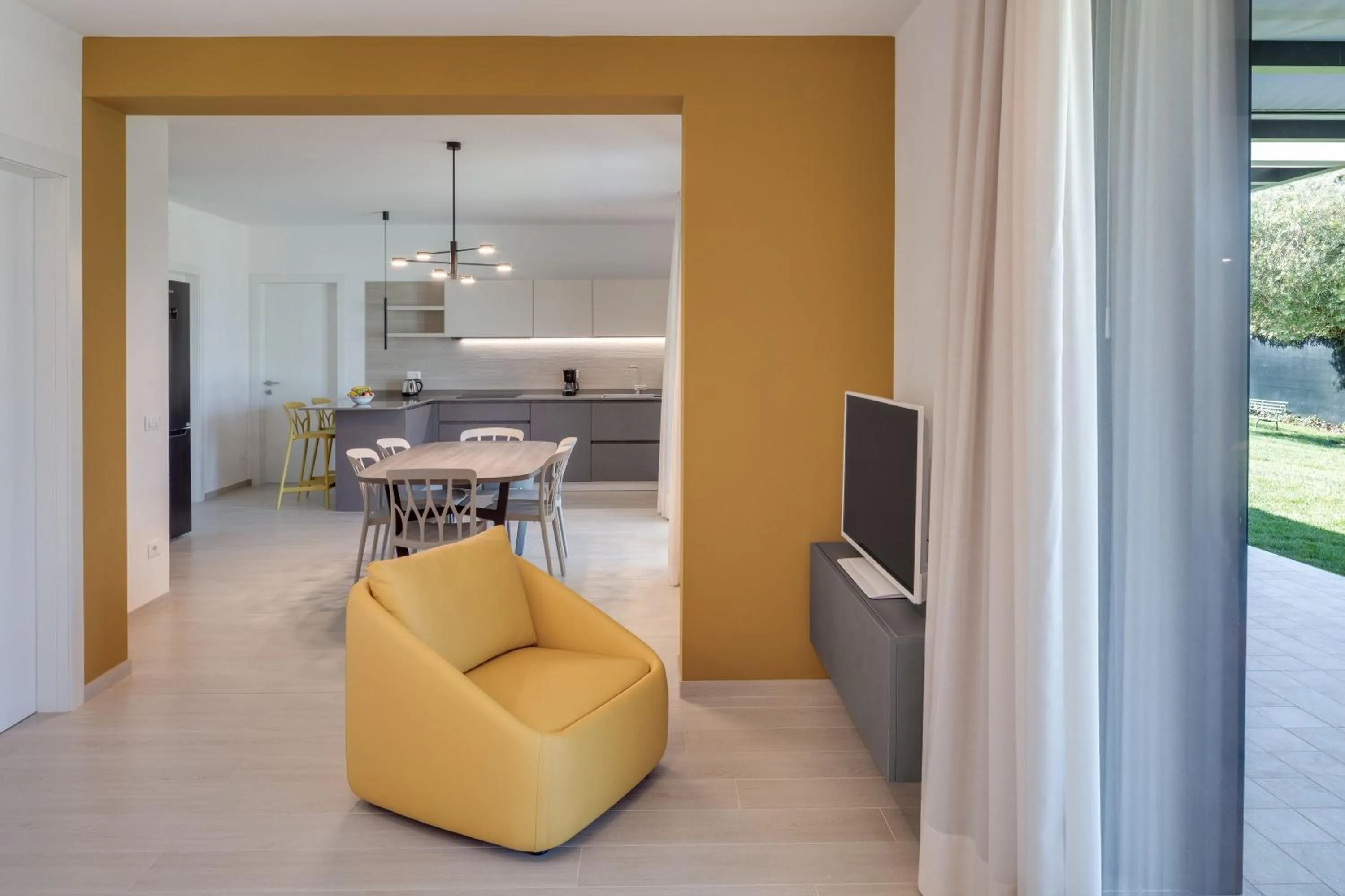 Living room in Oleandro Holiday Apartments