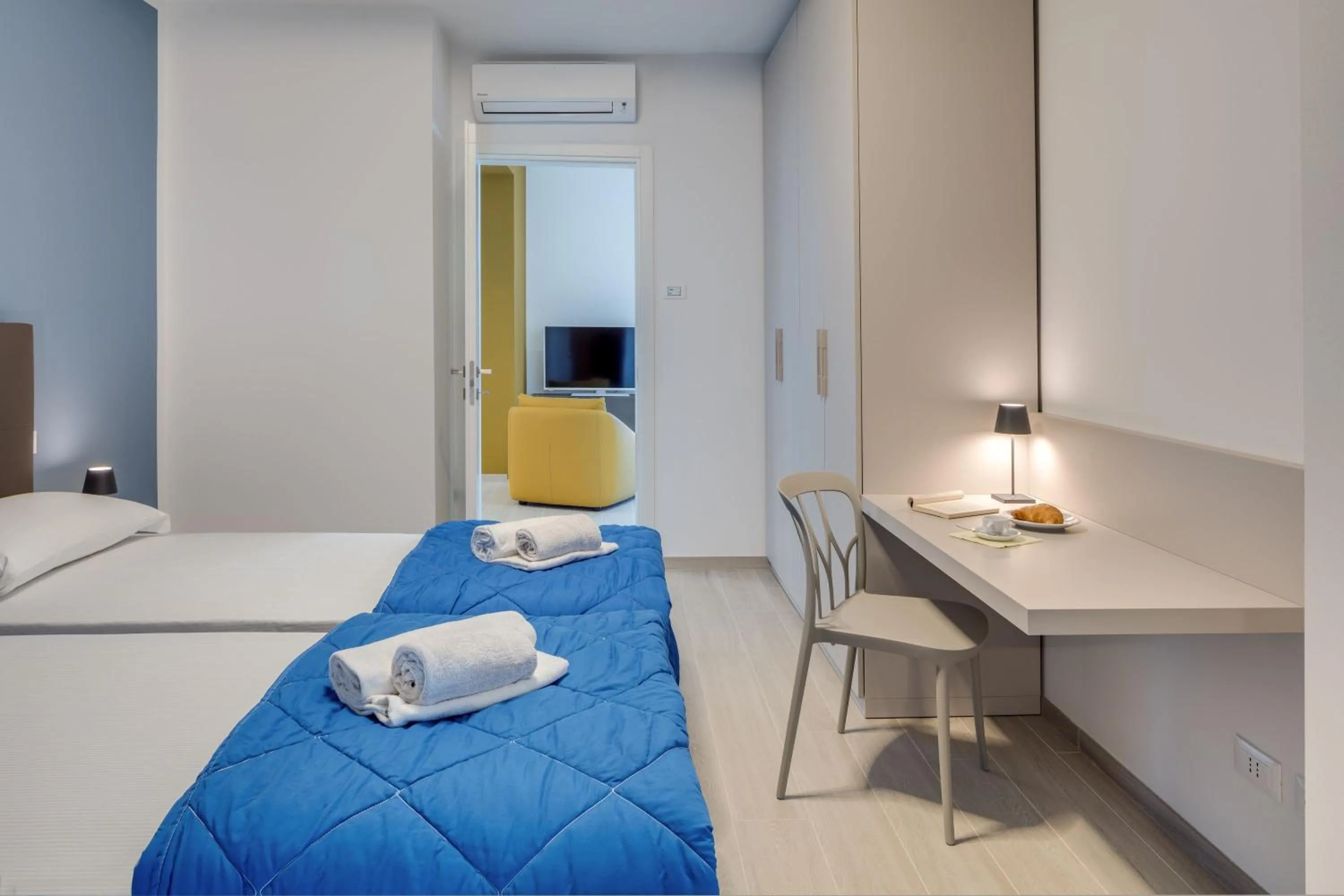 Bedroom, Bed in Oleandro Holiday Apartments